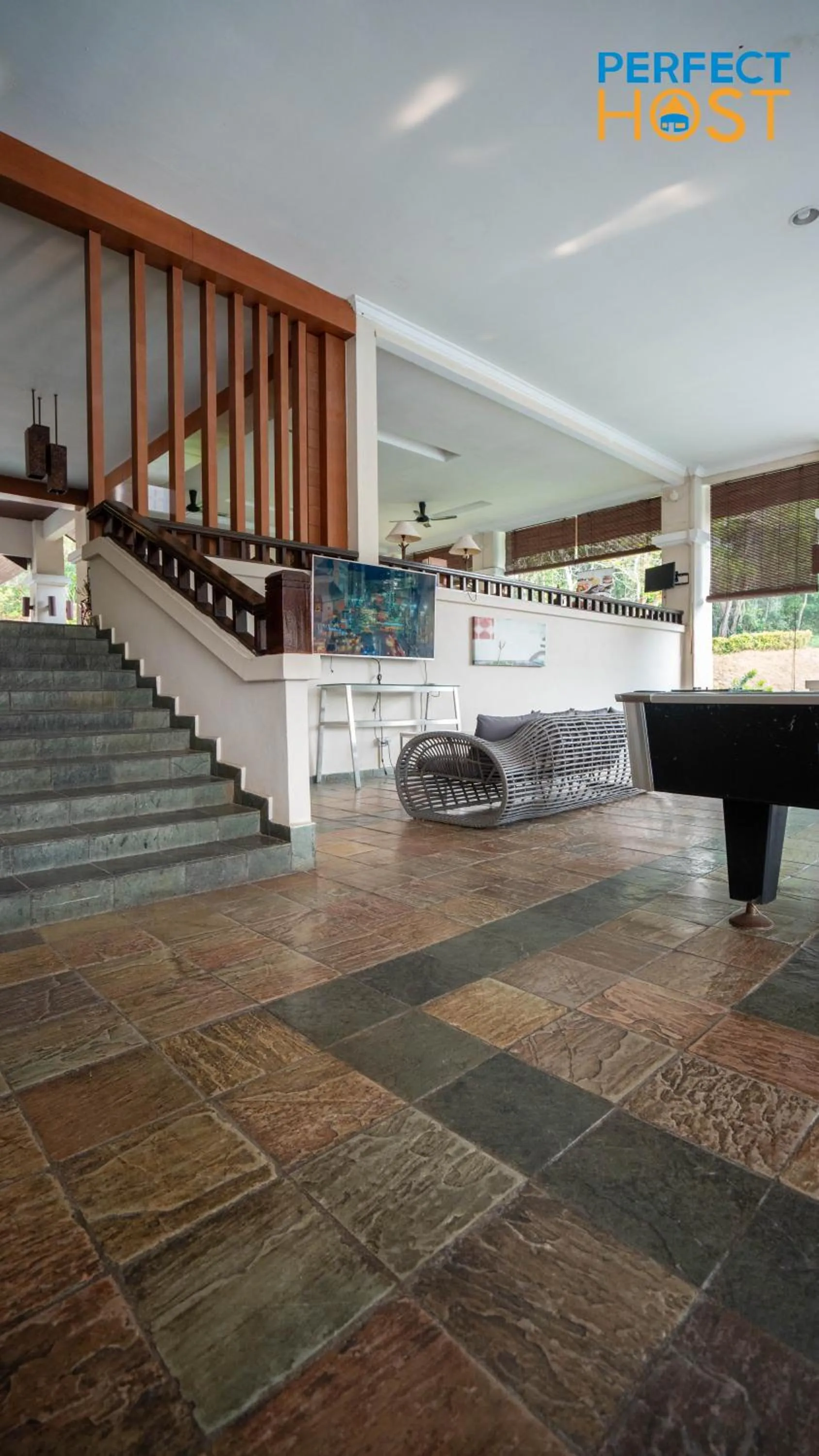 Lobby or reception in Damai Laut Escape by Perfect Host