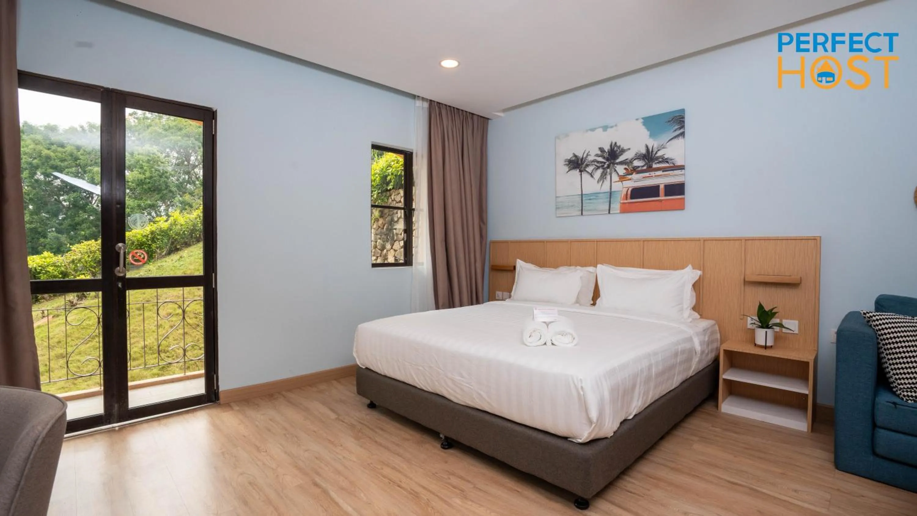 Bed in Damai Laut Escape by Perfect Host