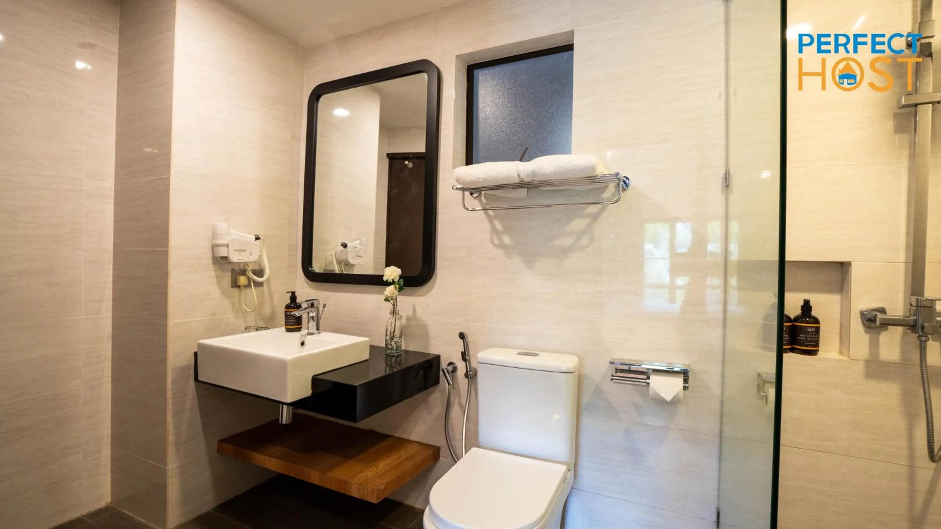 Shower in Damai Laut Escape by Perfect Host