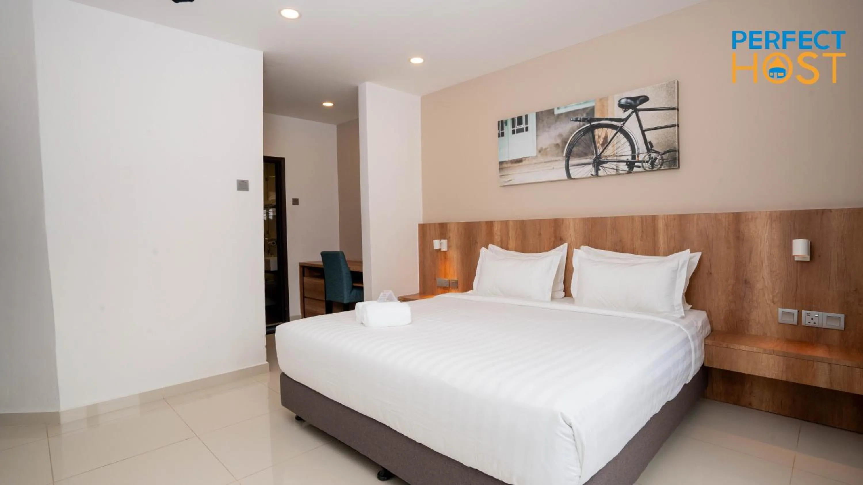 Bed in Damai Laut Escape by Perfect Host