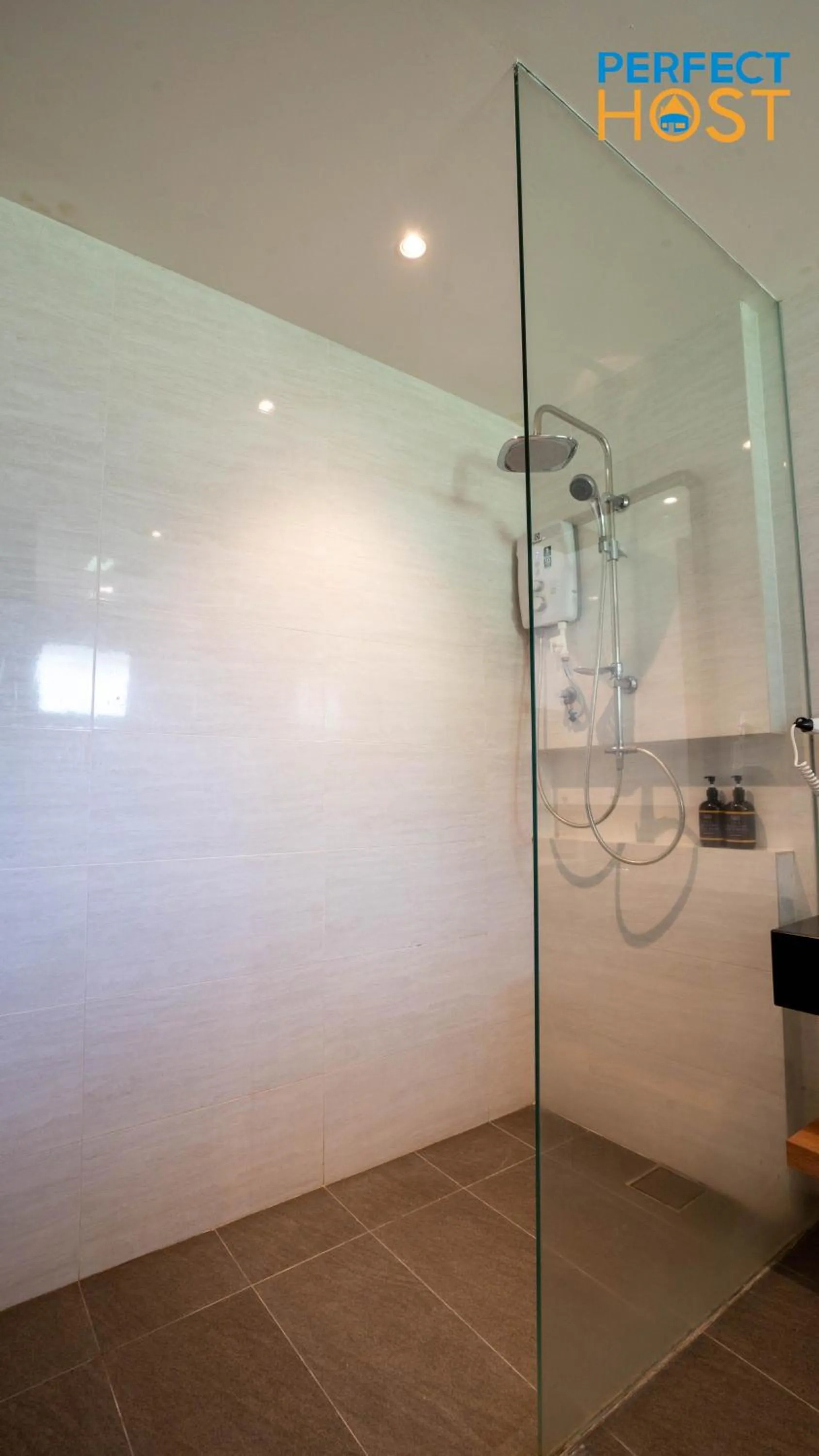 Shower in Damai Laut Escape by Perfect Host