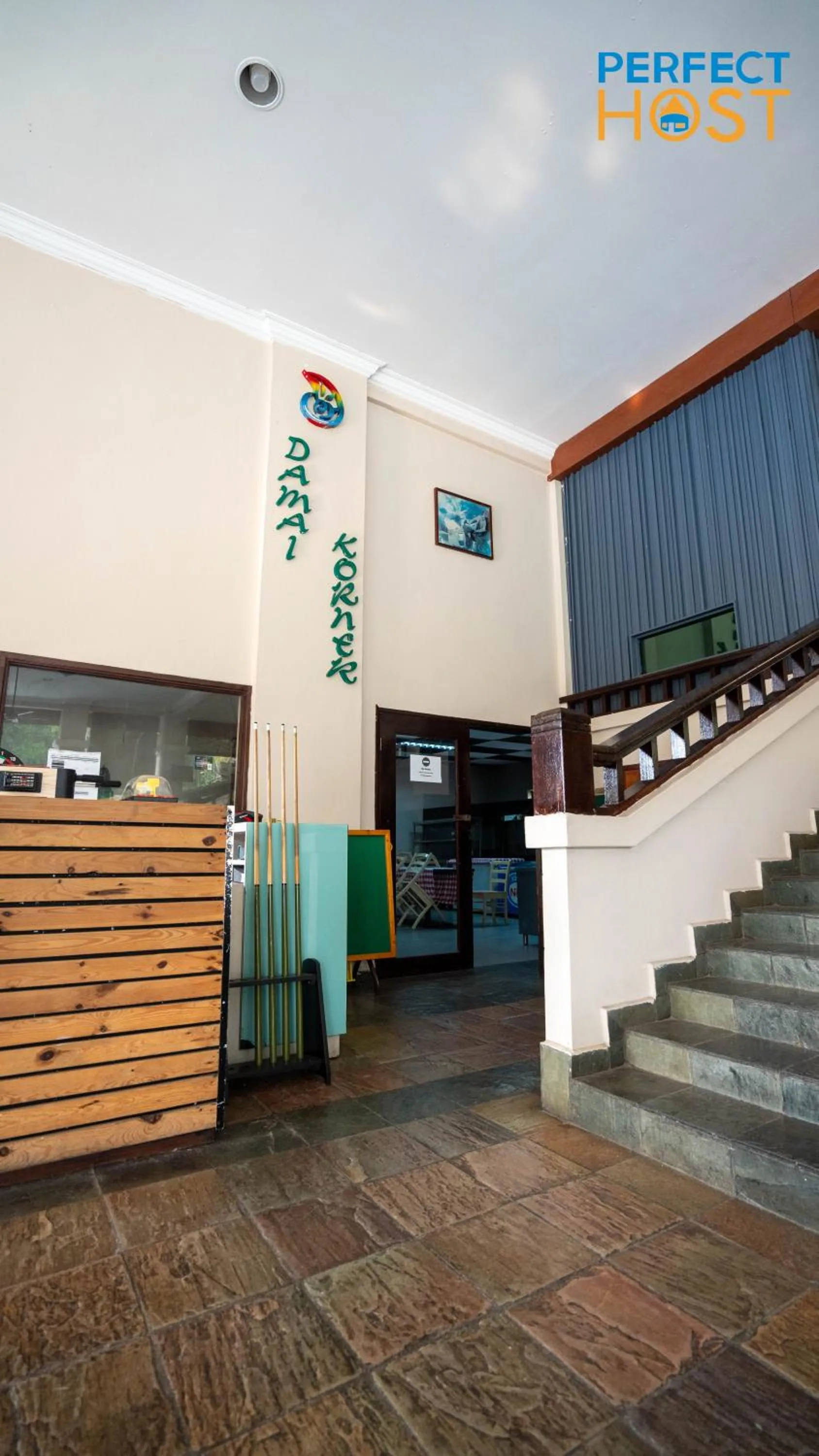 Lobby or reception in Damai Laut Escape by Perfect Host