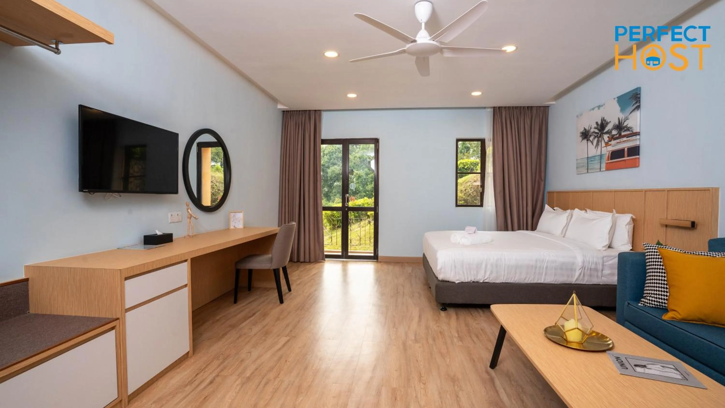 Photo of the whole room in Damai Laut Escape by Perfect Host