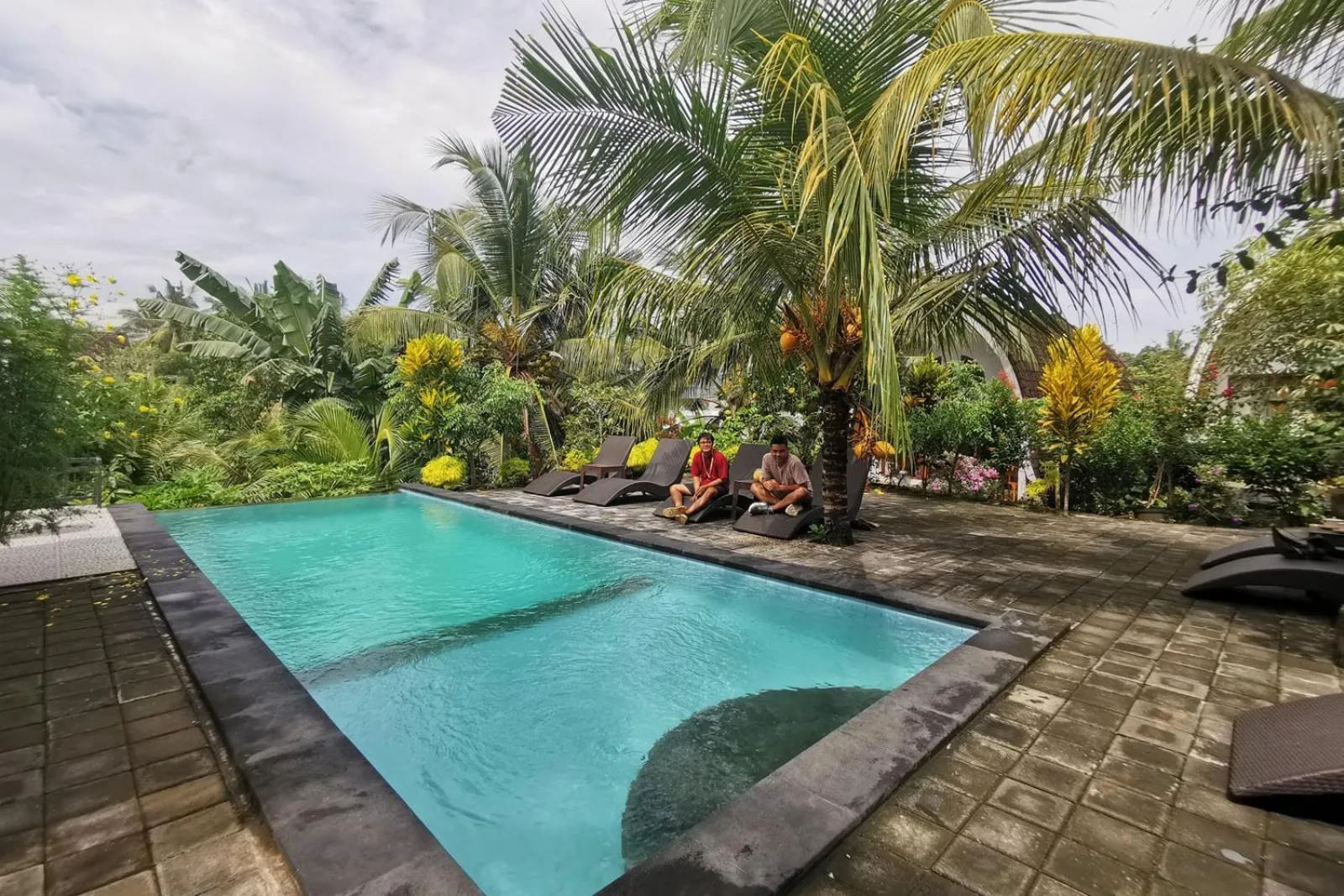 Swimming pool in Balian Green Lagoon