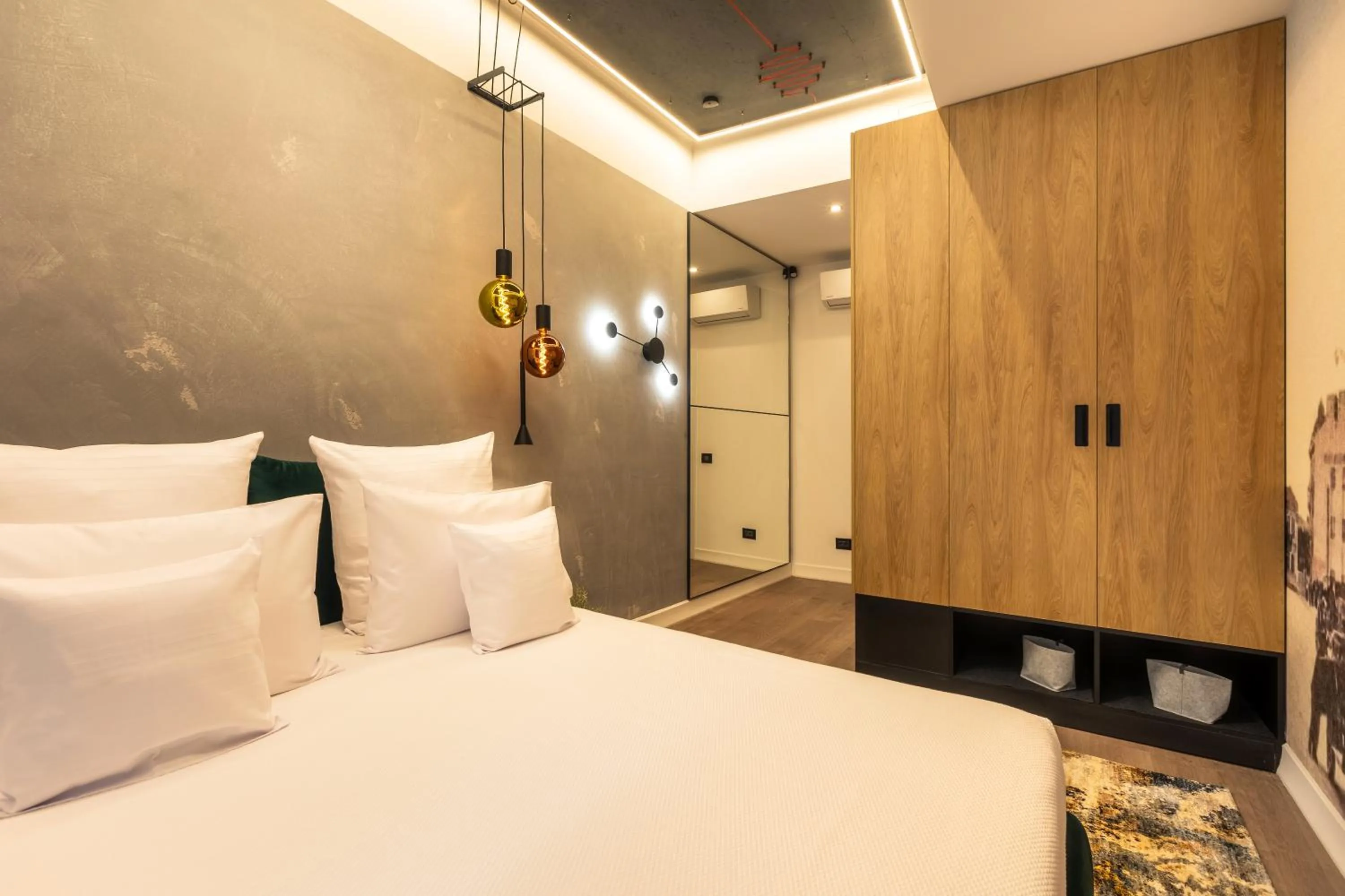 Bedroom, Bed in Rosetti One