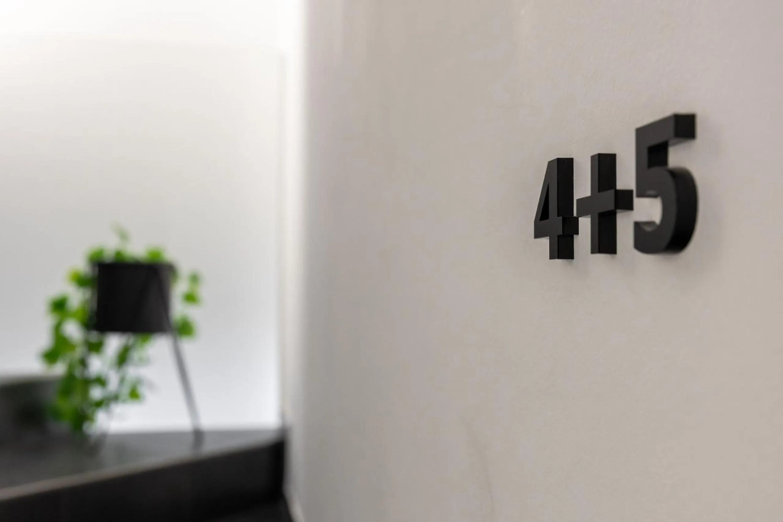 Decorative detail in Motel by Maier Feldkirch - kontaktloser Check-in