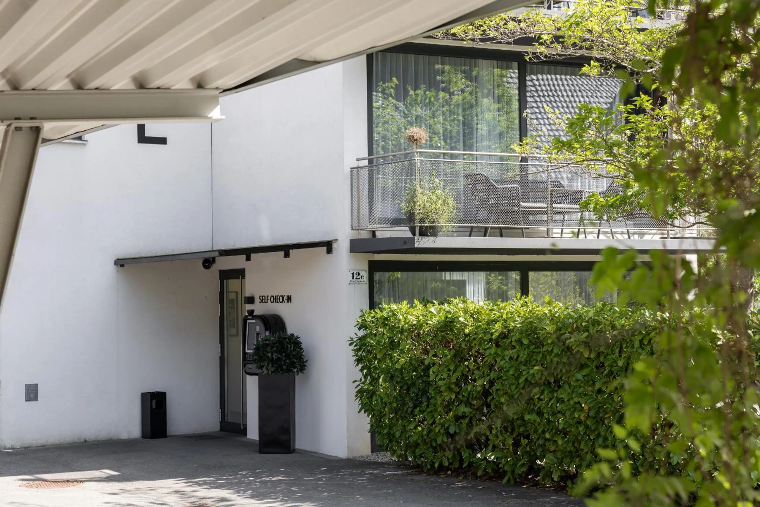 Property building in Motel by Maier Feldkirch - kontaktloser Check-in