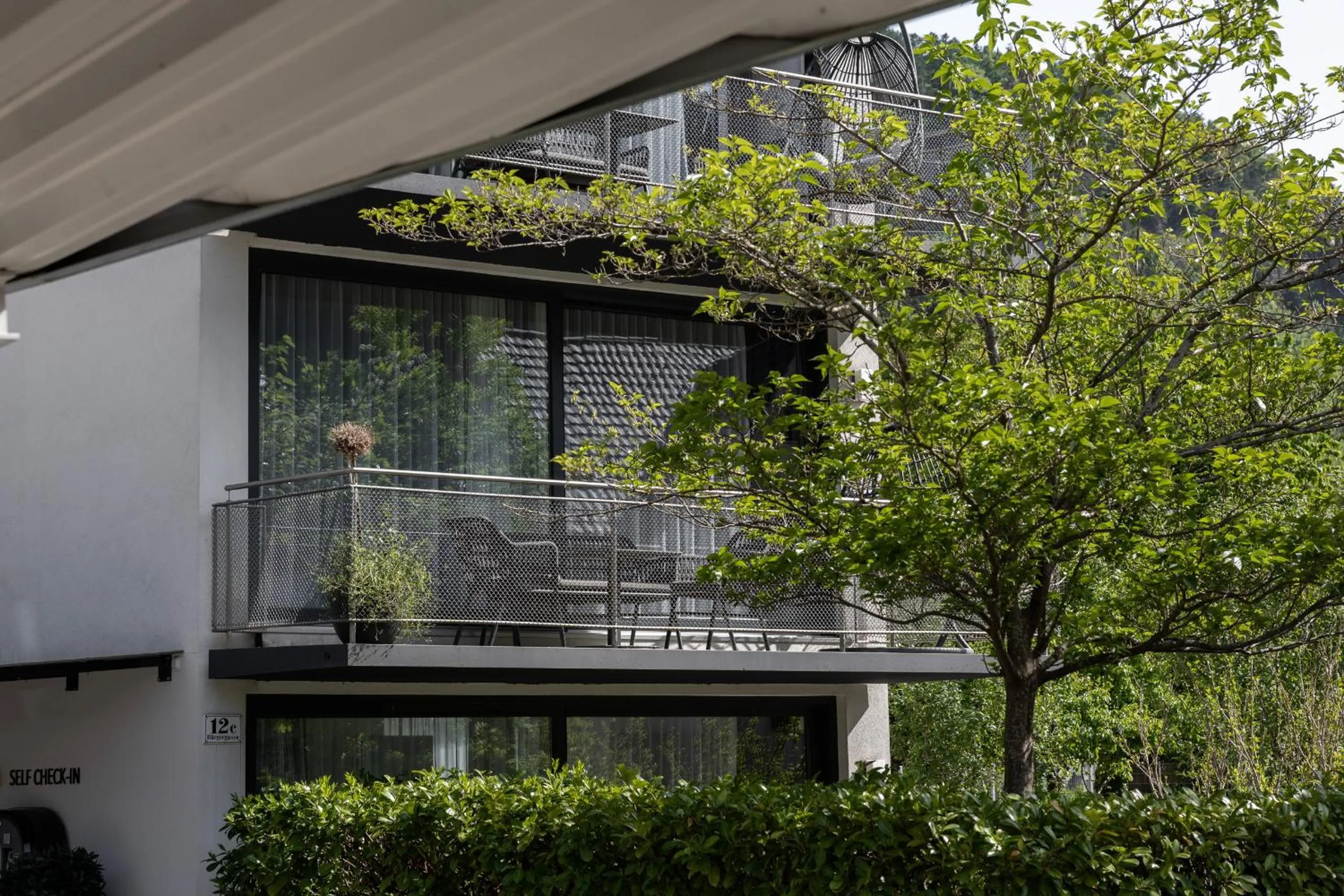 Property building in Motel by Maier Feldkirch - kontaktloser Check-in