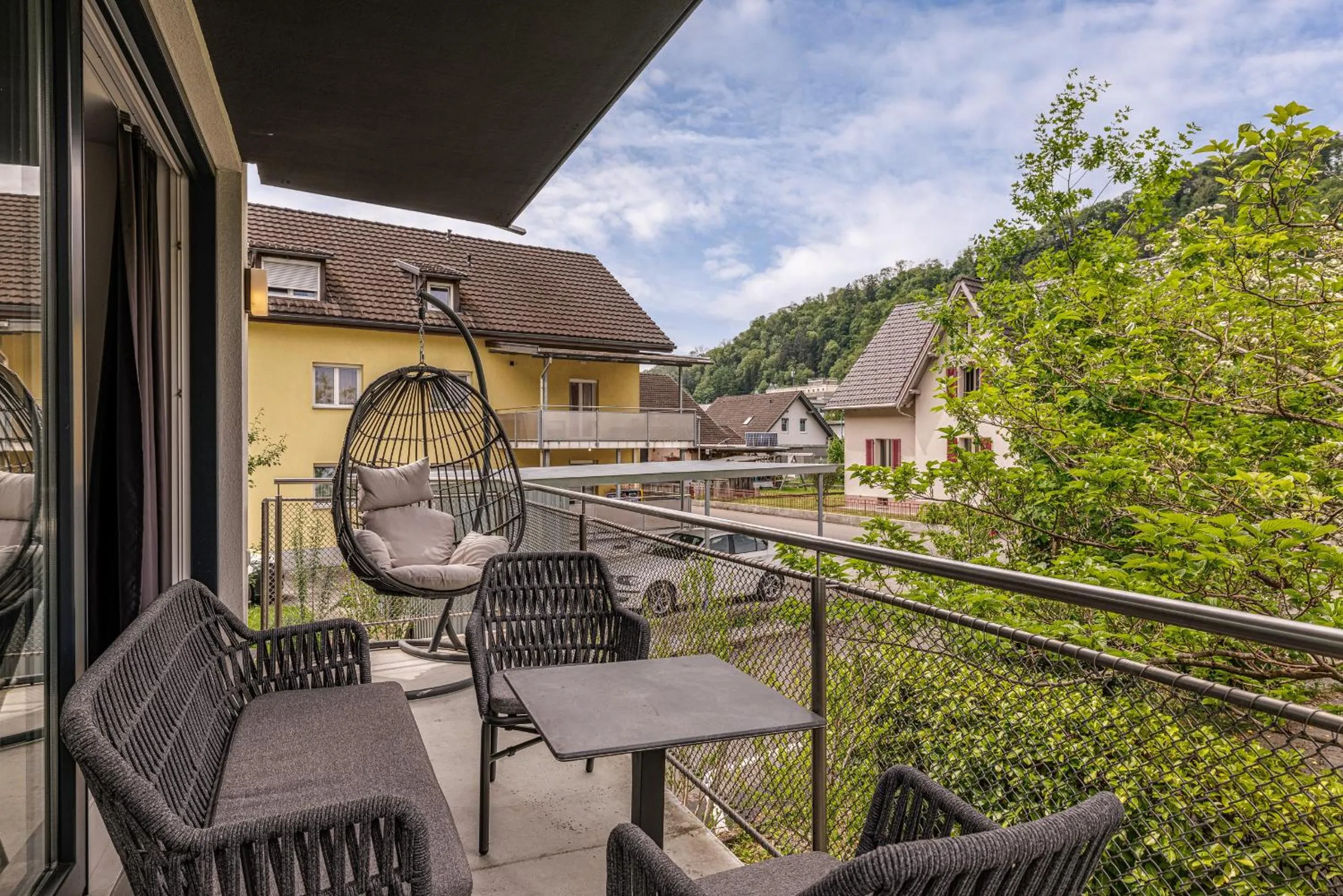 Balcony/Terrace in Motel by Maier Feldkirch - kontaktloser Check-in