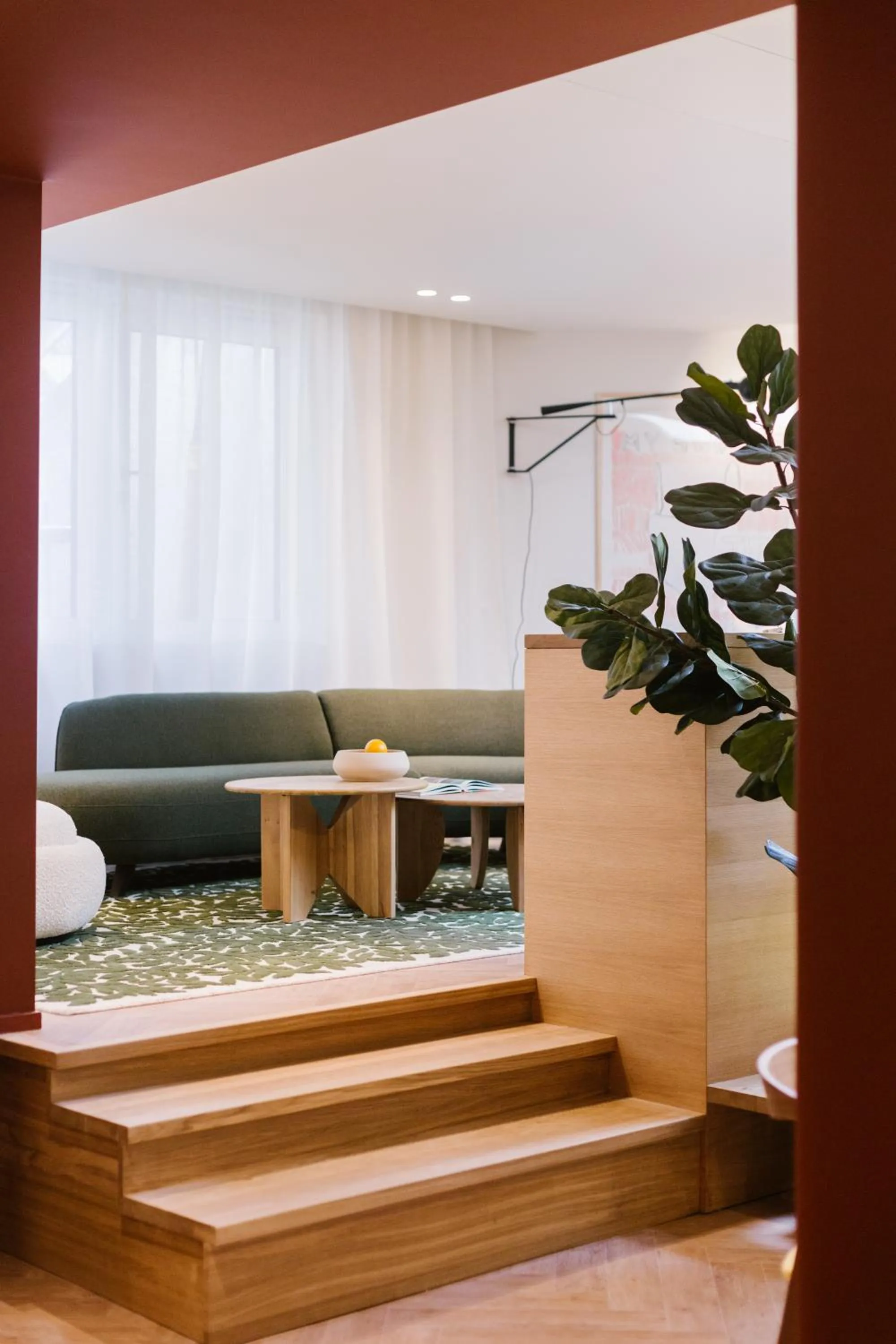 Living room in Maison Arya