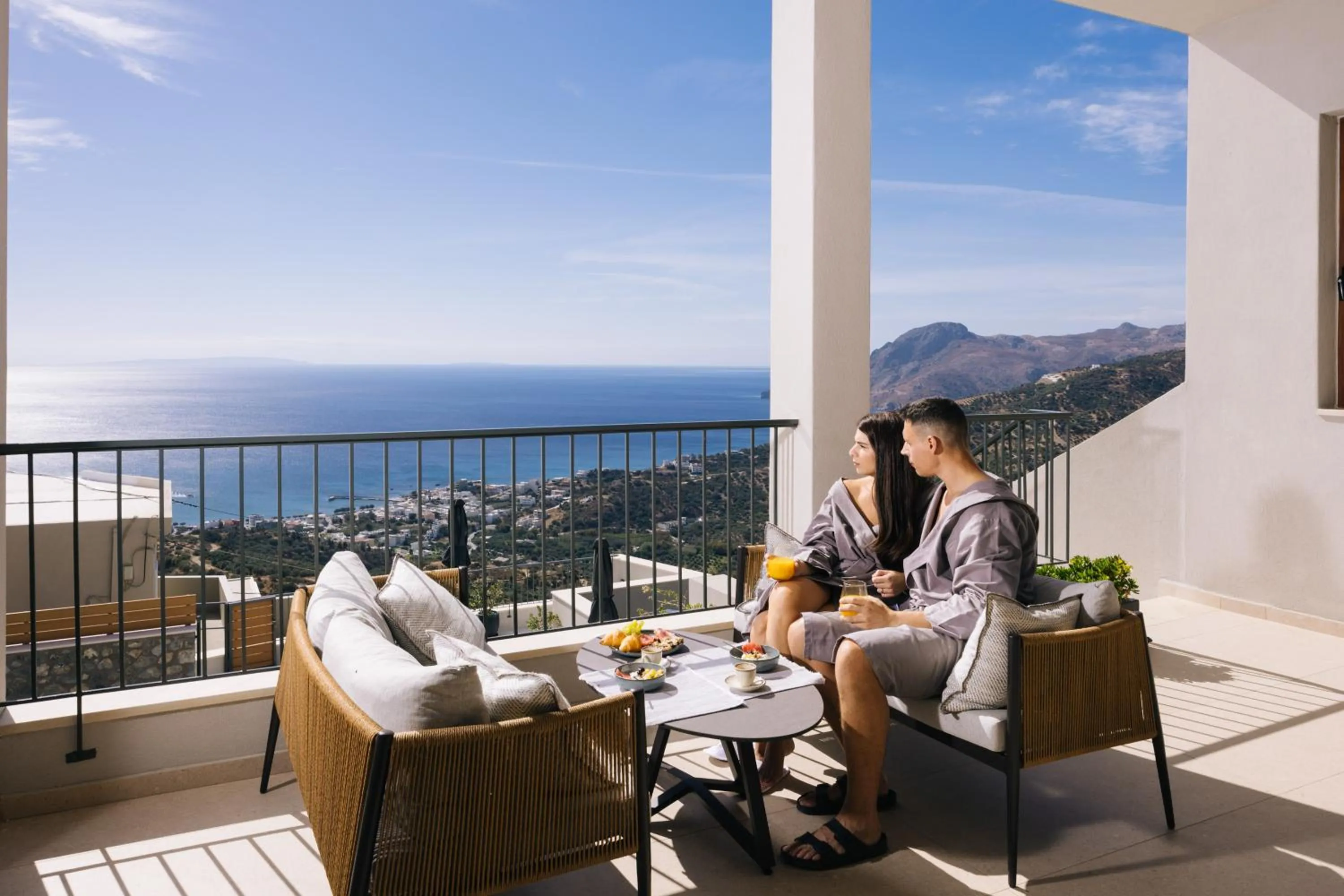 Sea view in Mirthea Suites