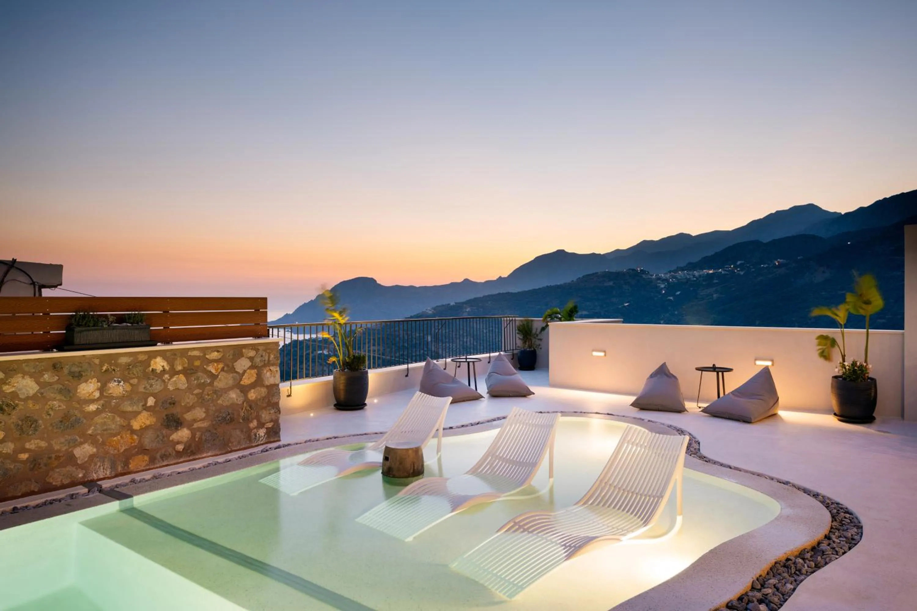 Mountain view in Mirthea Suites