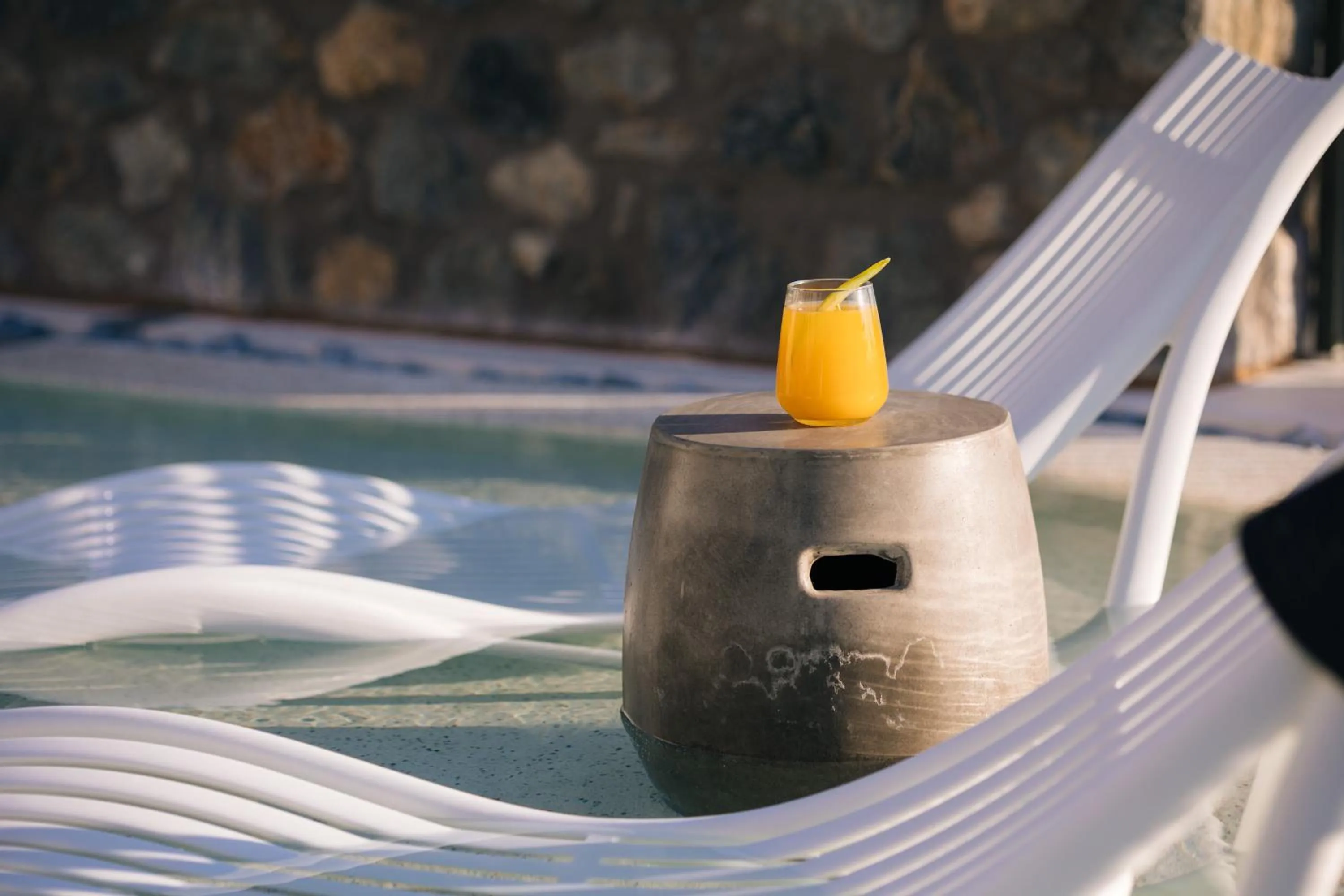 Swimming pool in Mirthea Suites