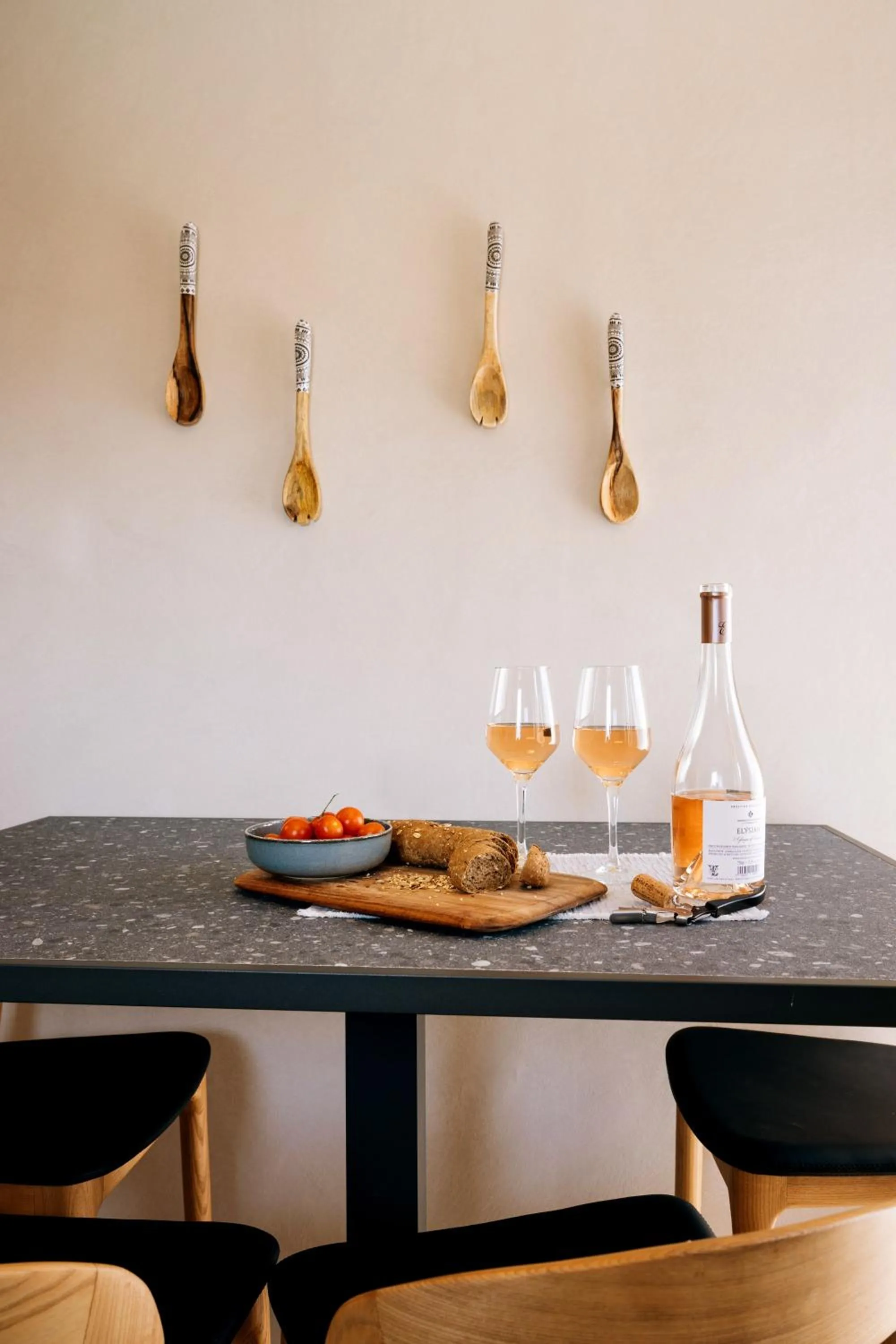 Dining area in Mirthea Suites
