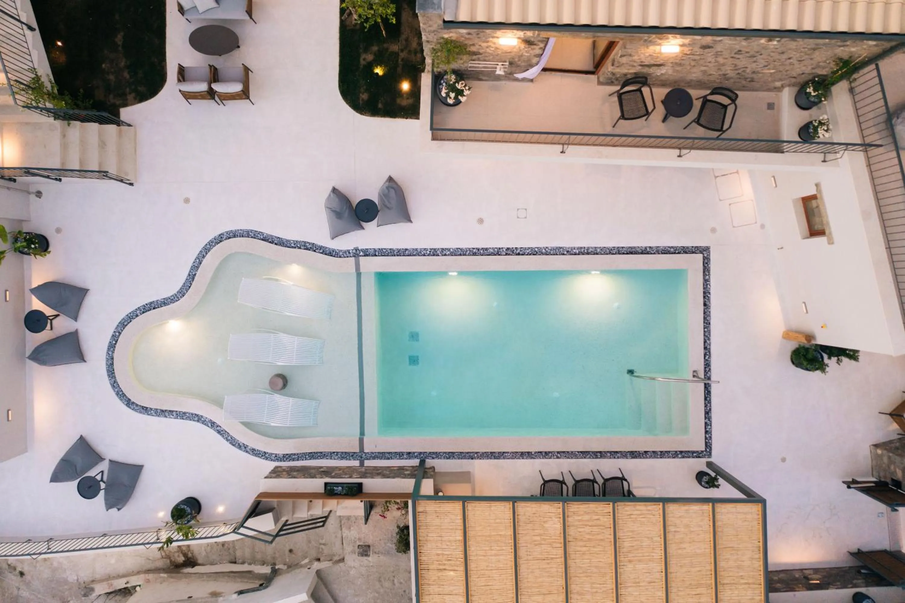 Swimming pool in Mirthea Suites