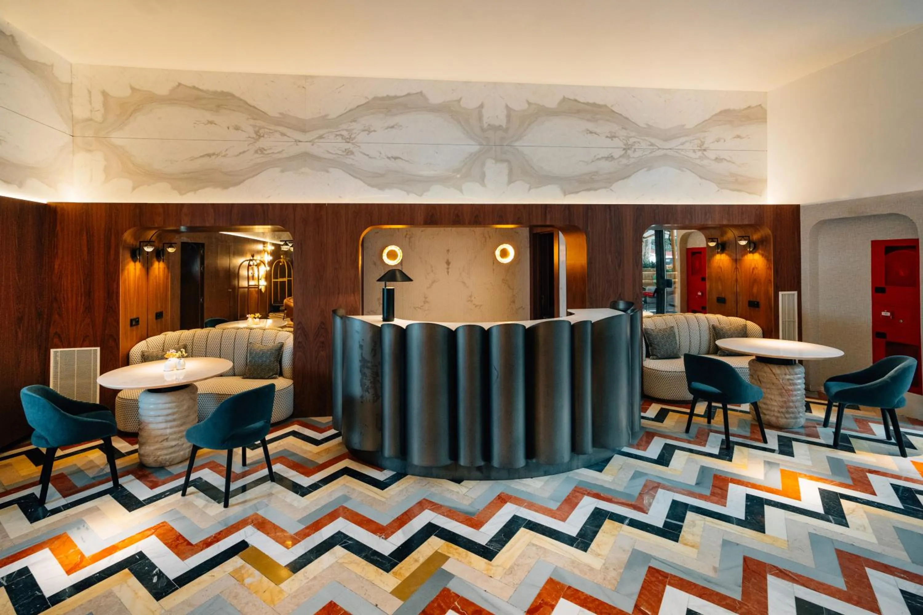 Lobby or reception in Hotel Pinar Plaza