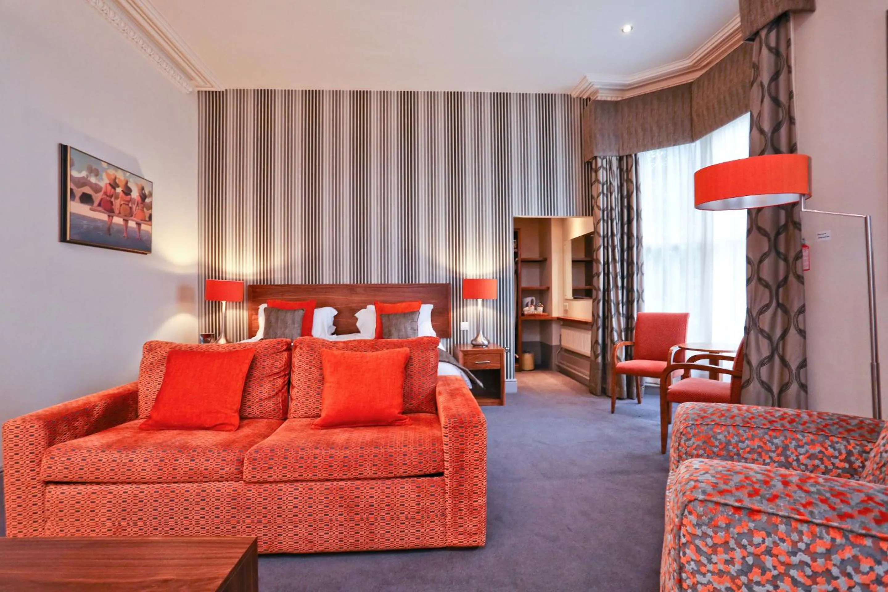 Photo of the whole room, Bed in Belmont Hotel Leicester