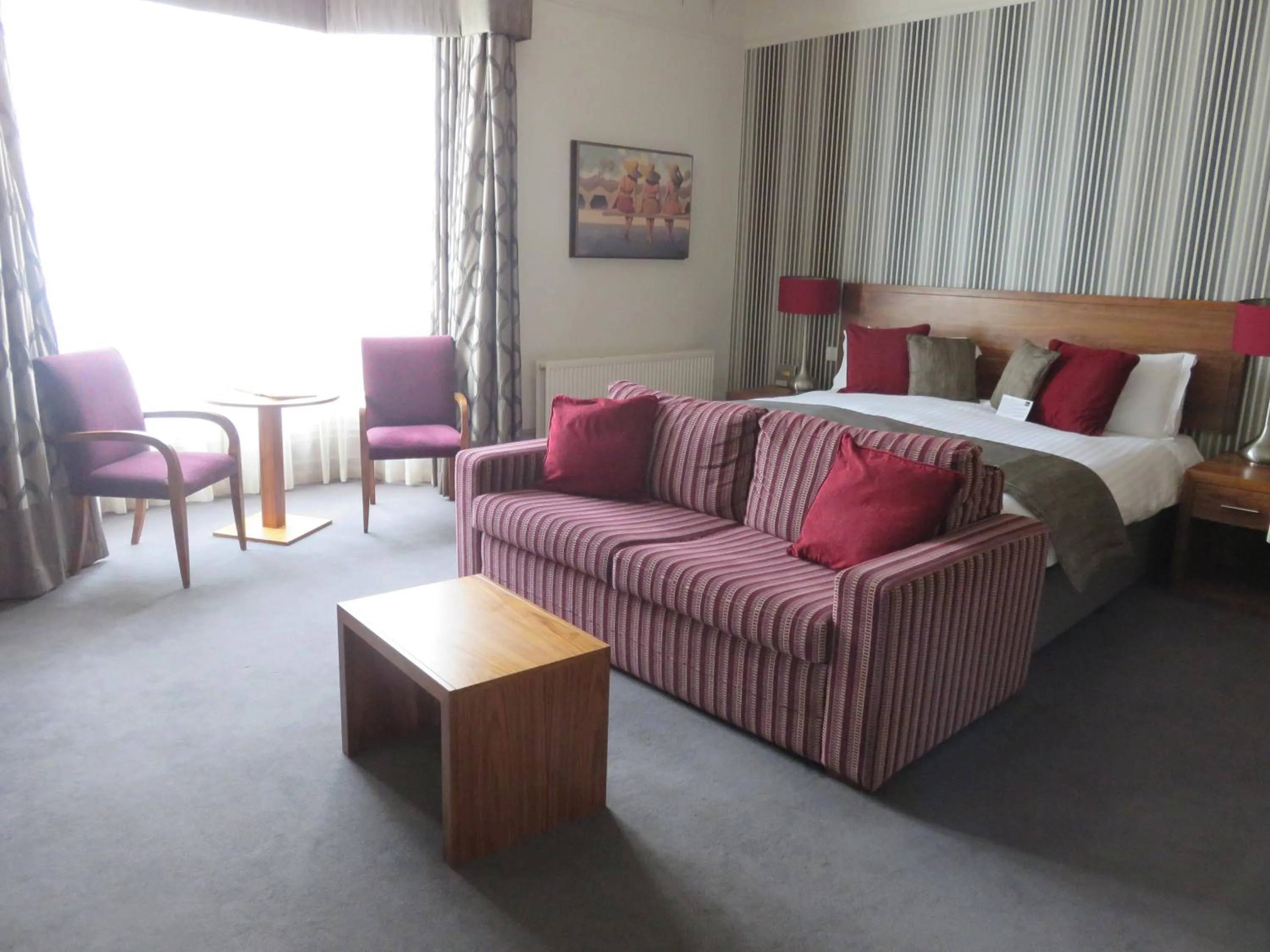 Photo of the whole room, Bed in Belmont Hotel Leicester