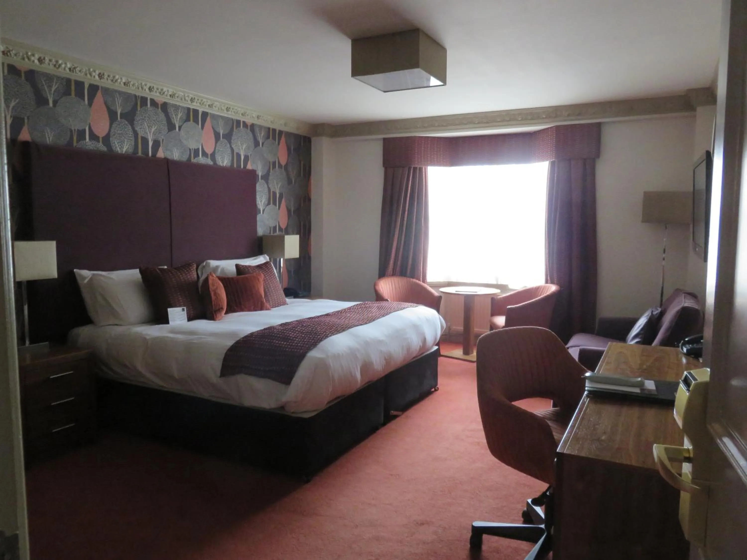 Photo of the whole room, Bed in Belmont Hotel Leicester