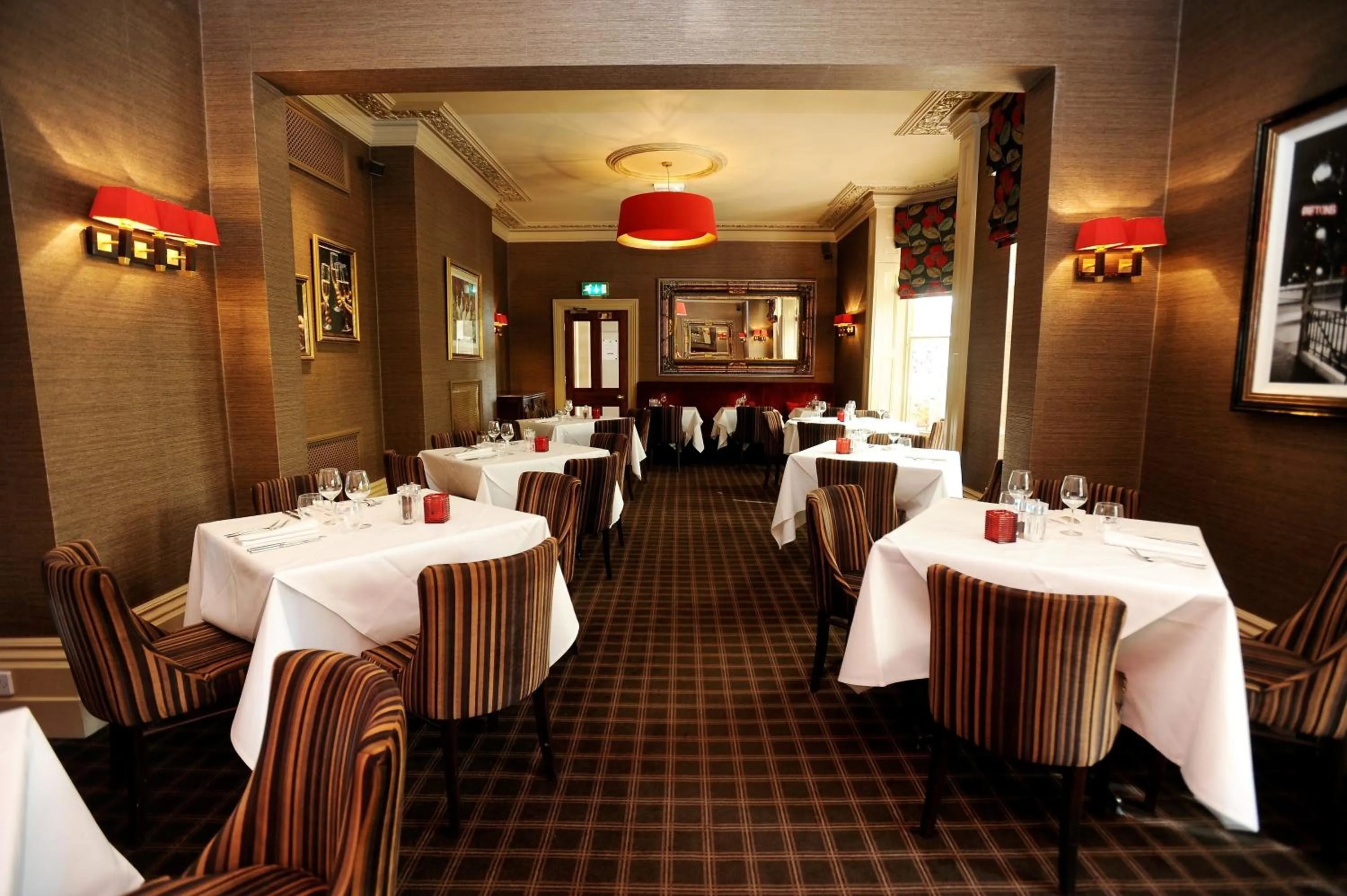 Restaurant/places to eat in Belmont Hotel Leicester