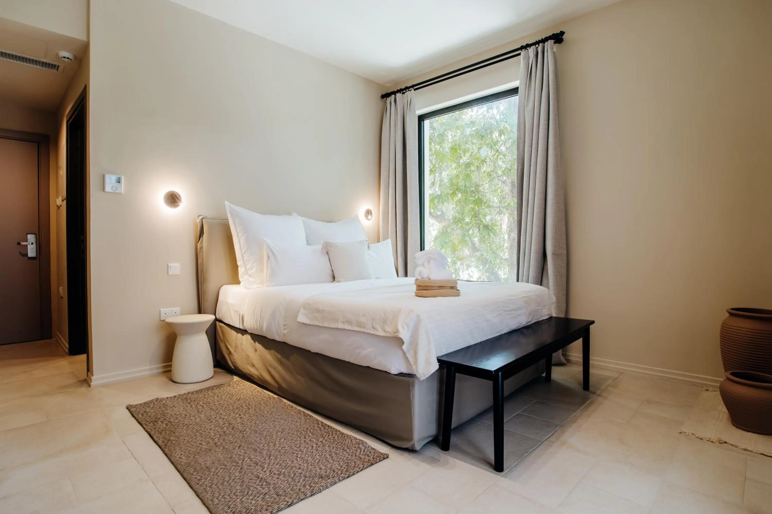 Bedroom, Bed in Thymises Boutique Hotel