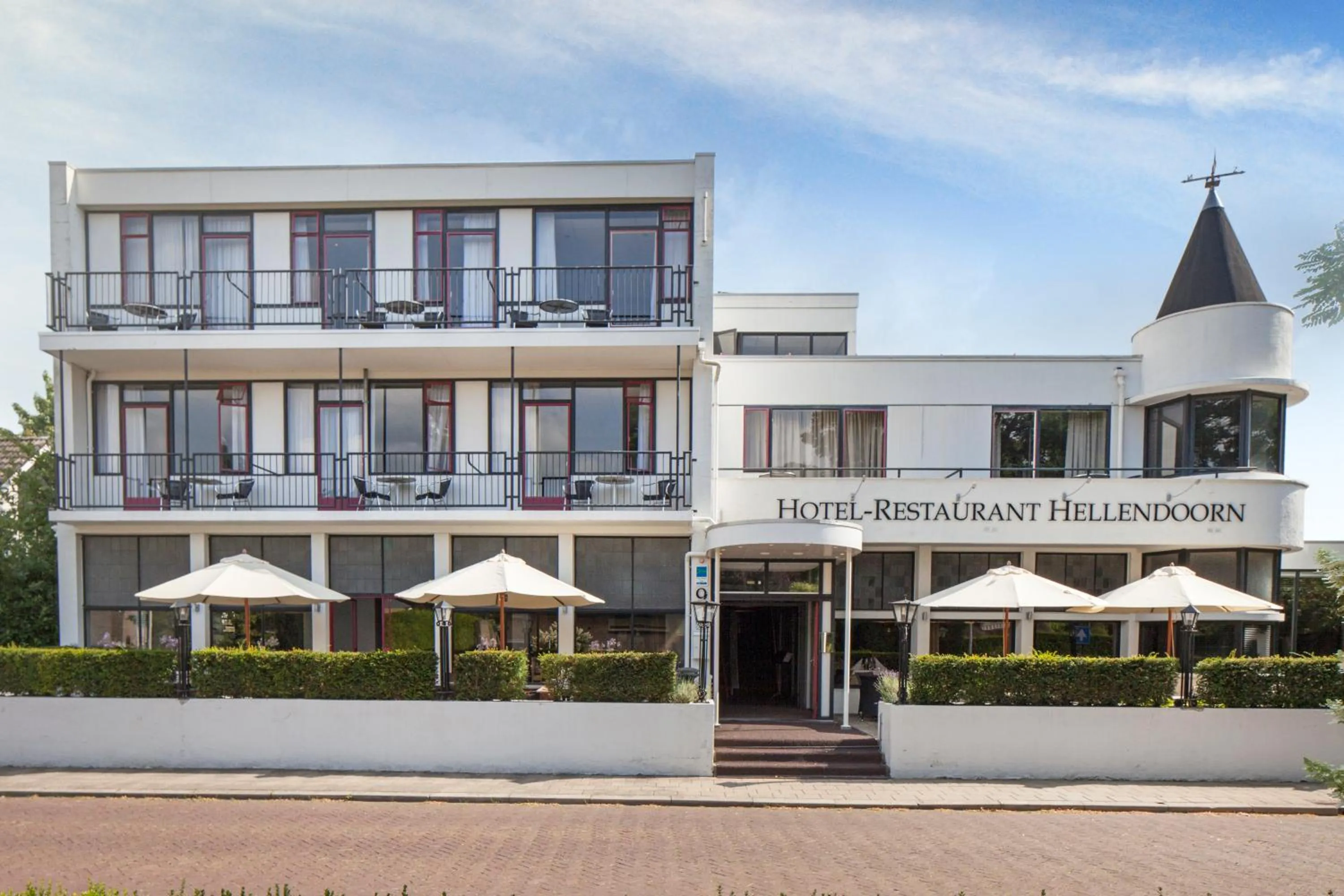 Property building in Fletcher Hotel Restaurant Hellendoorn