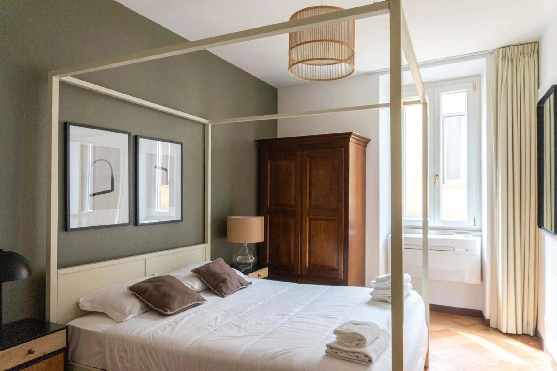 Bedroom, Bed in EasyTopStay - Piazza Navona Charming Apartment
