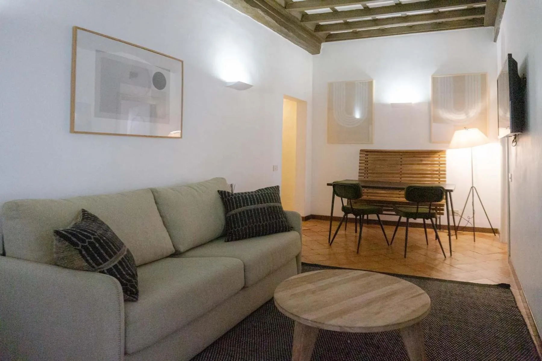 Living room in EasyTopStay - Piazza Navona Charming Apartment