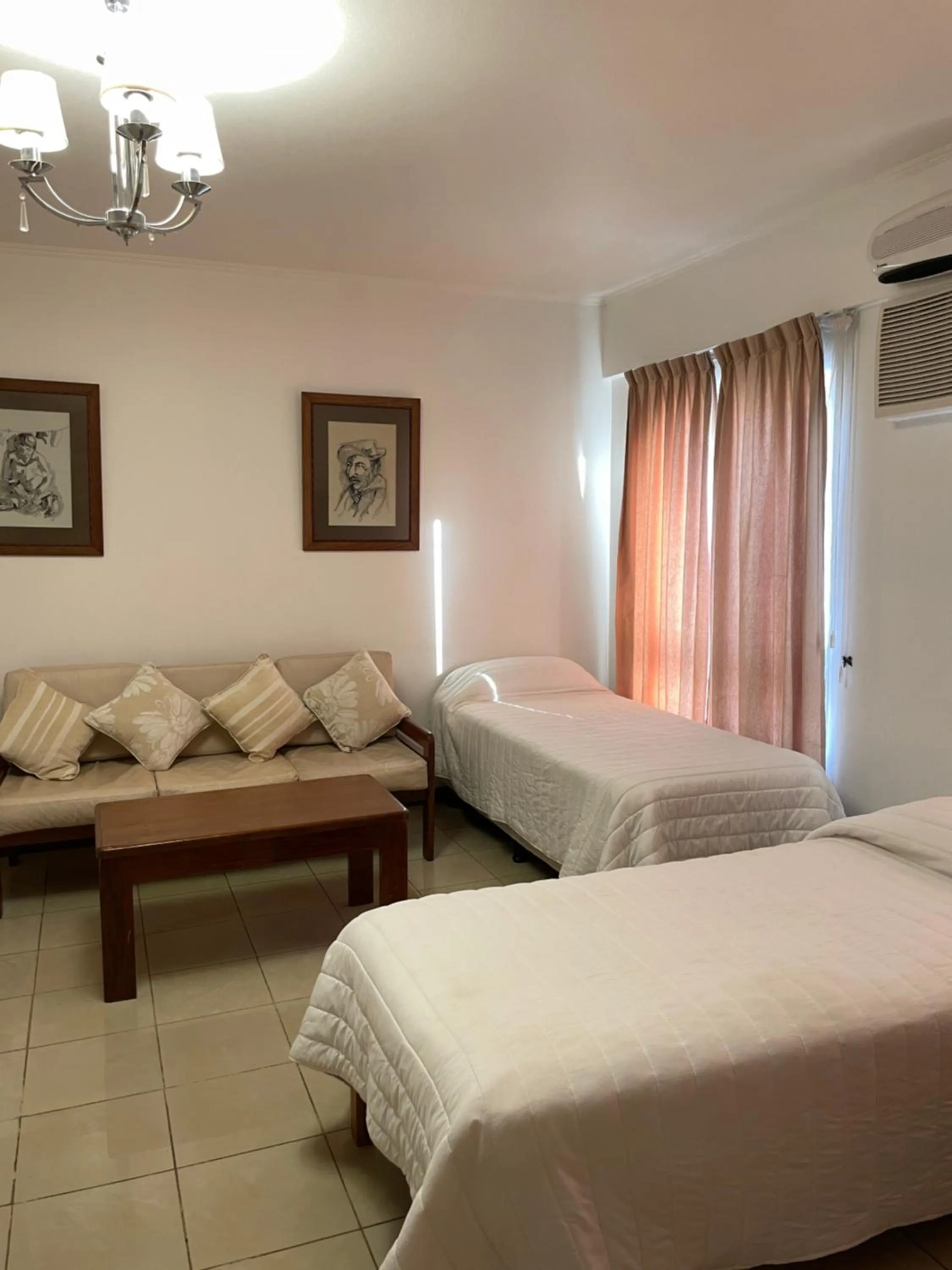 Bed in Julio Cesar Hotel