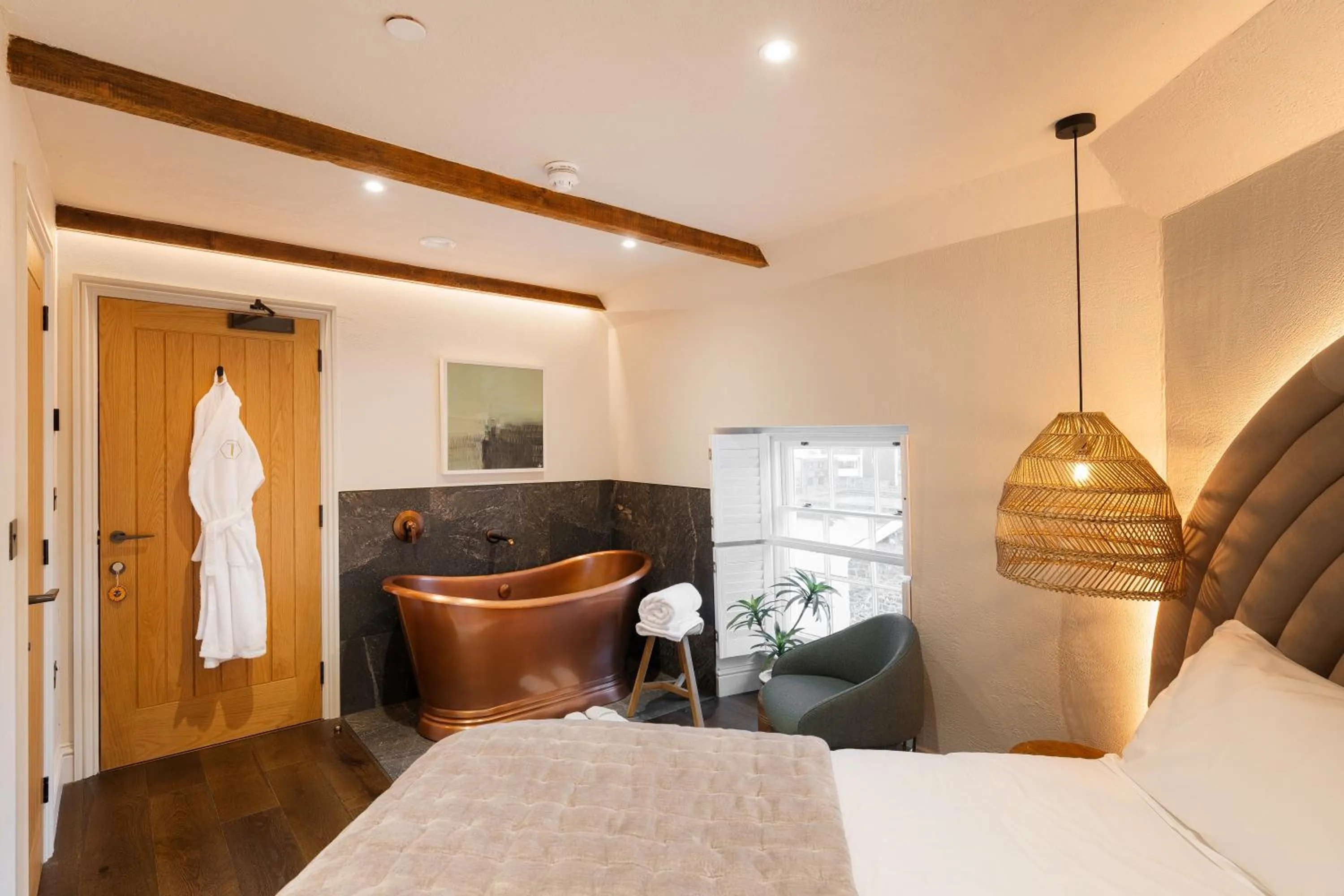 Bed in Hive Townhouse