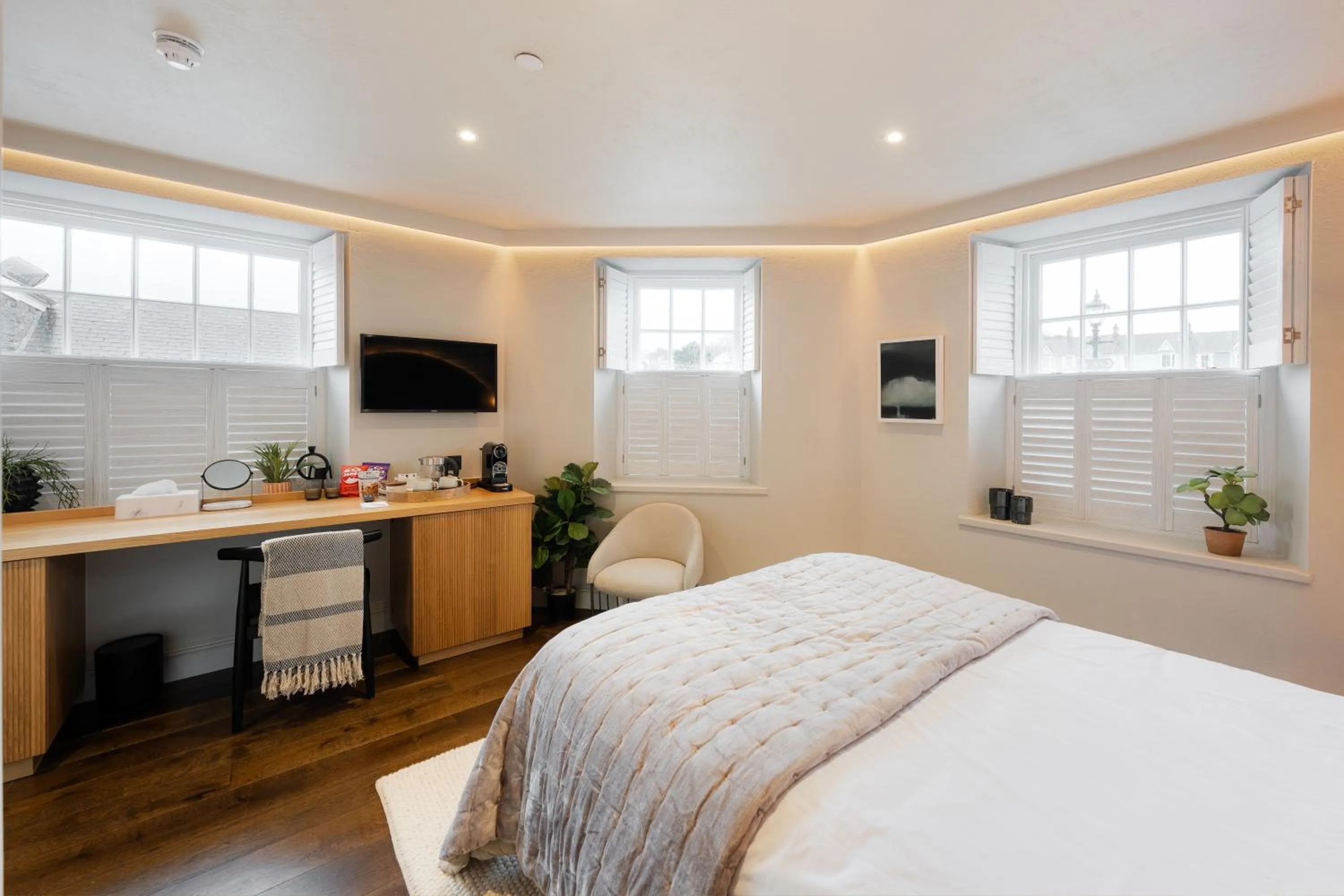 Bed in Hive Townhouse