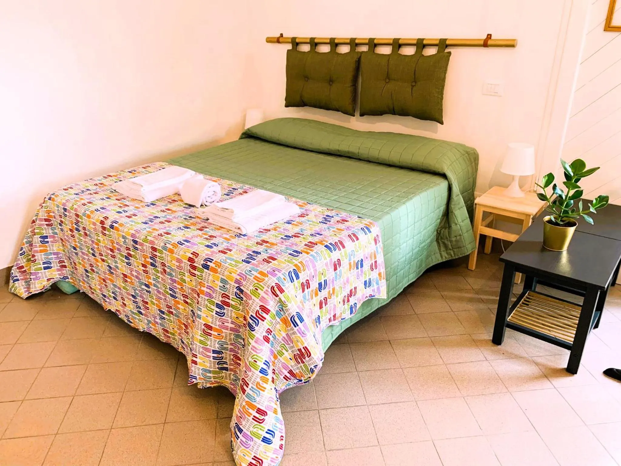 Bed in Villa Adelina