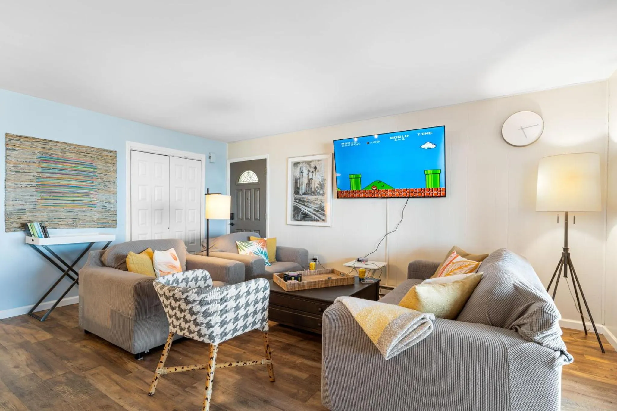 Communal lounge/ TV room in Waterfront North Wildwood Anglesea Family Retreat