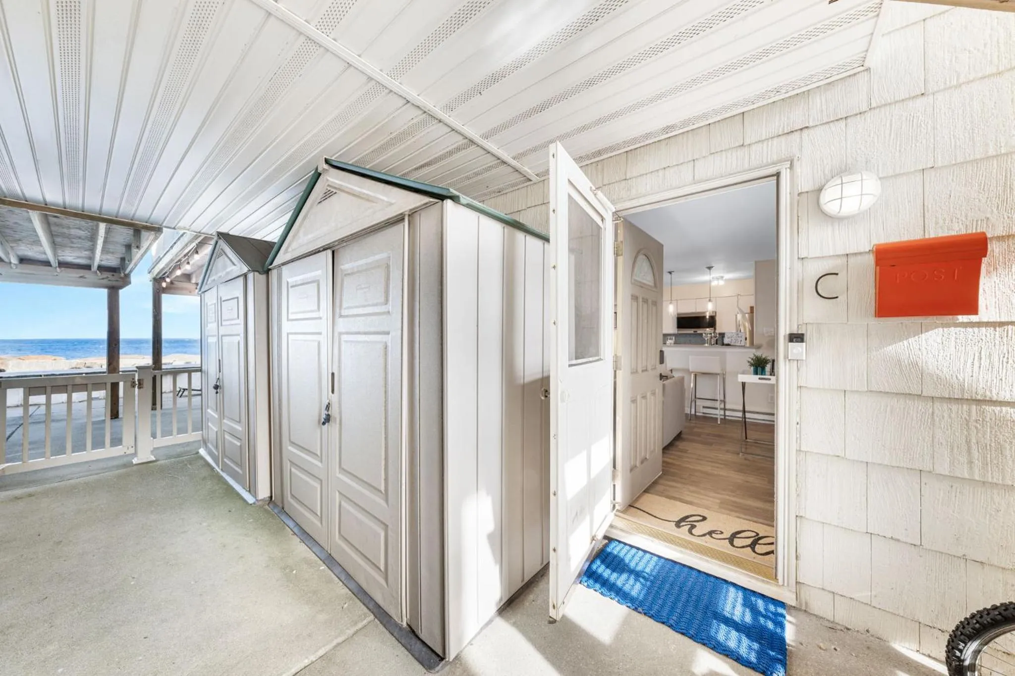 Sea view, Bed in Waterfront North Wildwood Anglesea Family Retreat