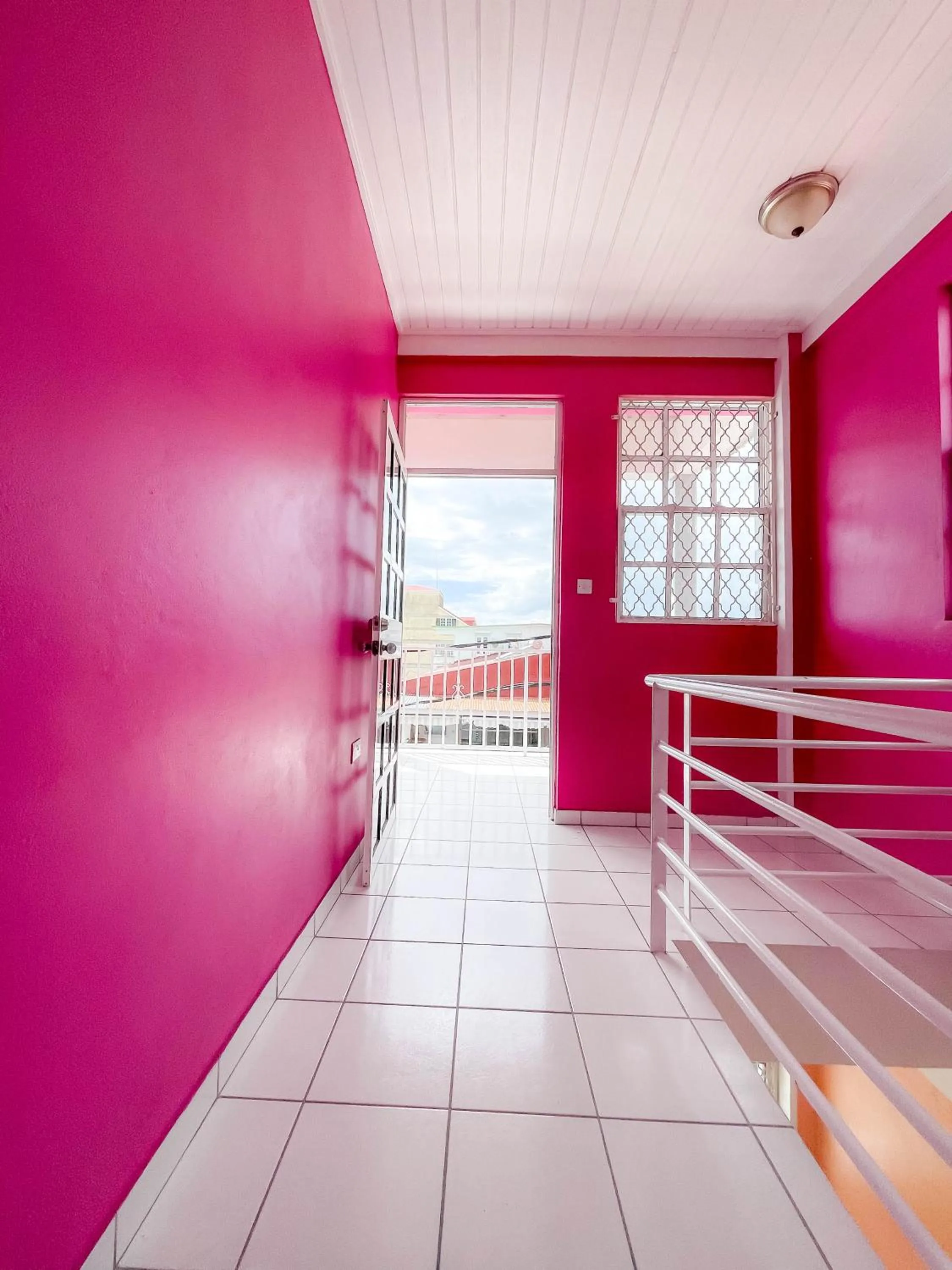 Property building in La Flamboyant Hotel