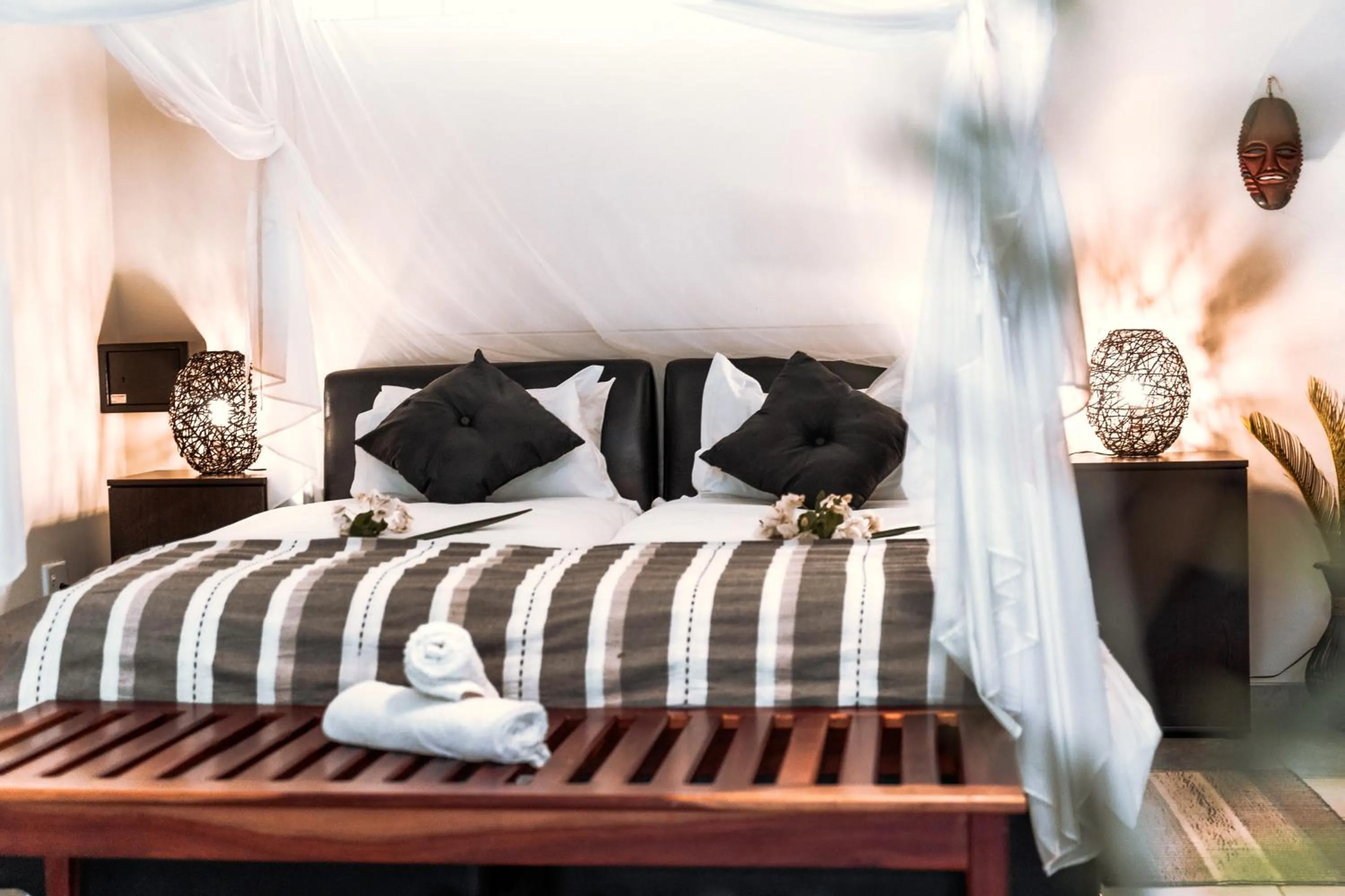 Bedroom, Bed in Gabus Safari Lodge