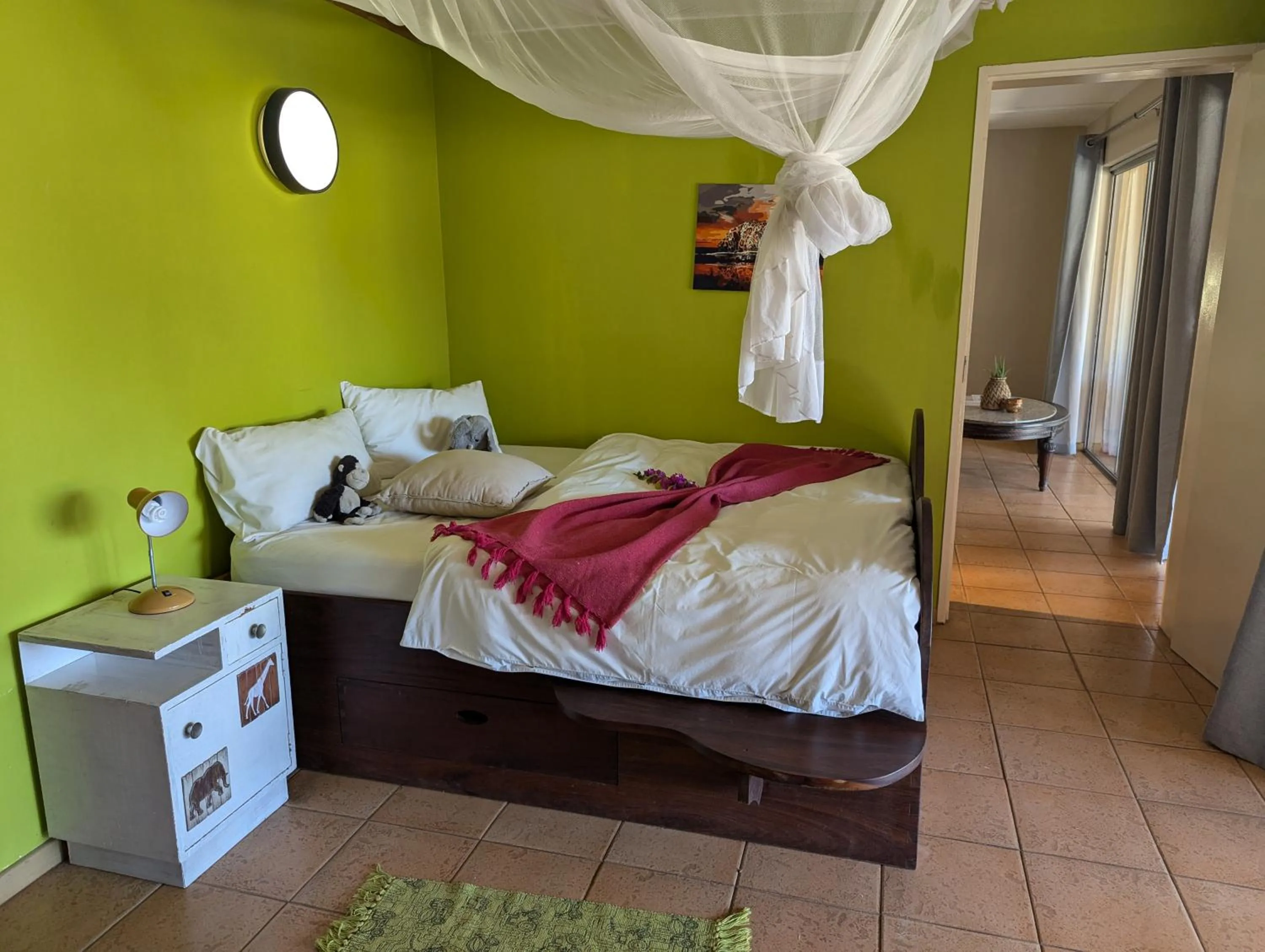 children, Bed in Gabus Safari Lodge