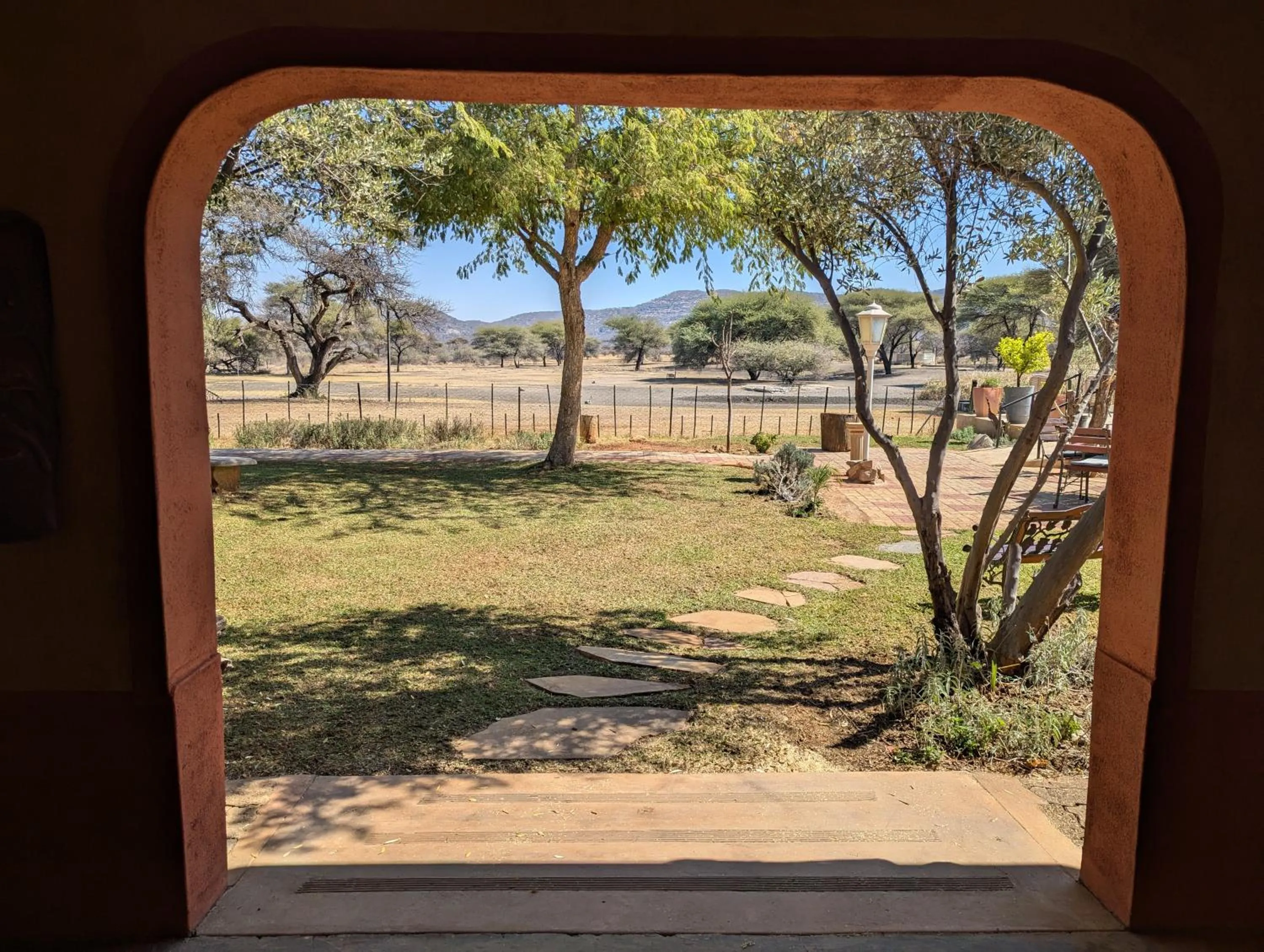 Balcony/Terrace in Gabus Safari Lodge