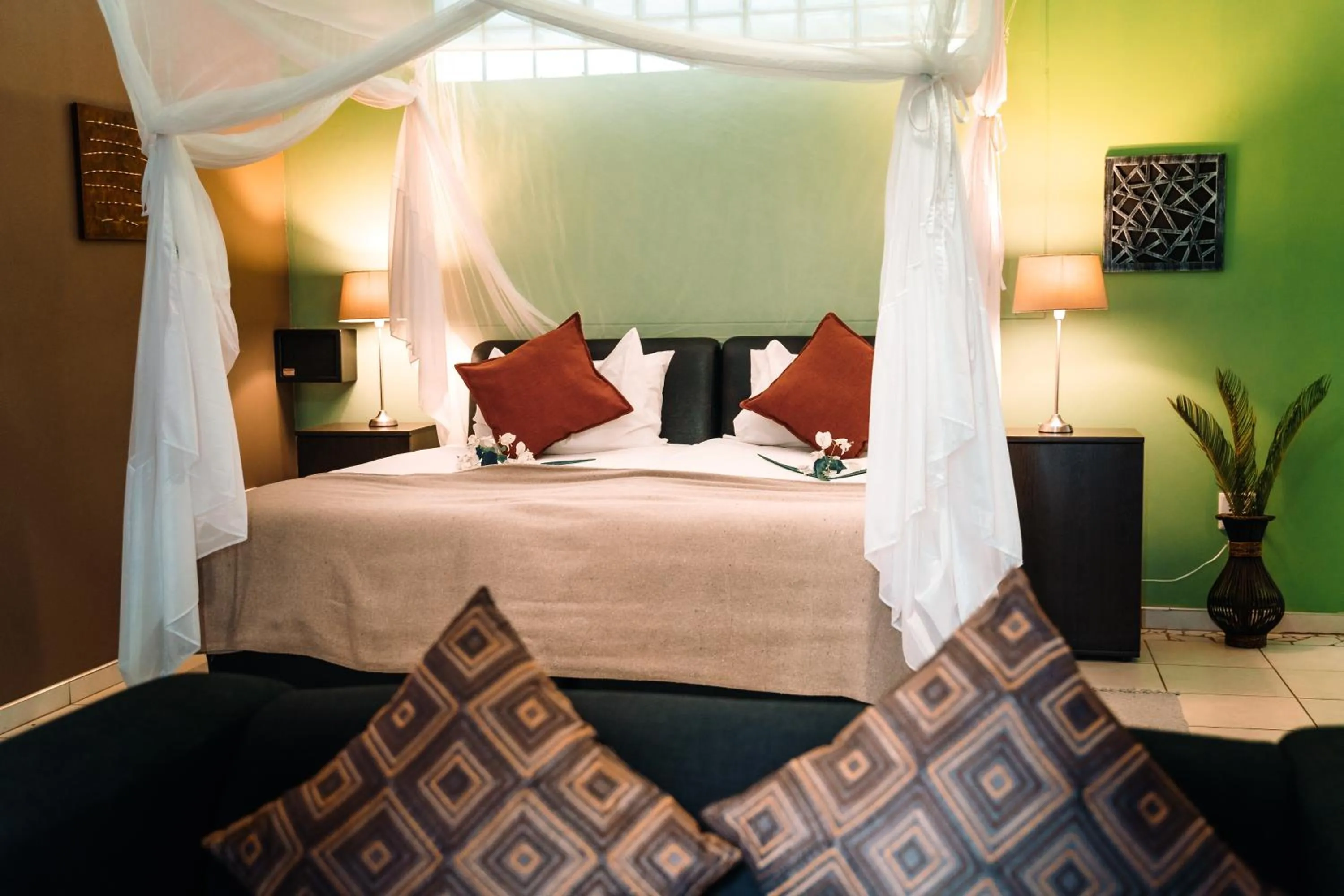 Photo of the whole room, Bed in Gabus Safari Lodge