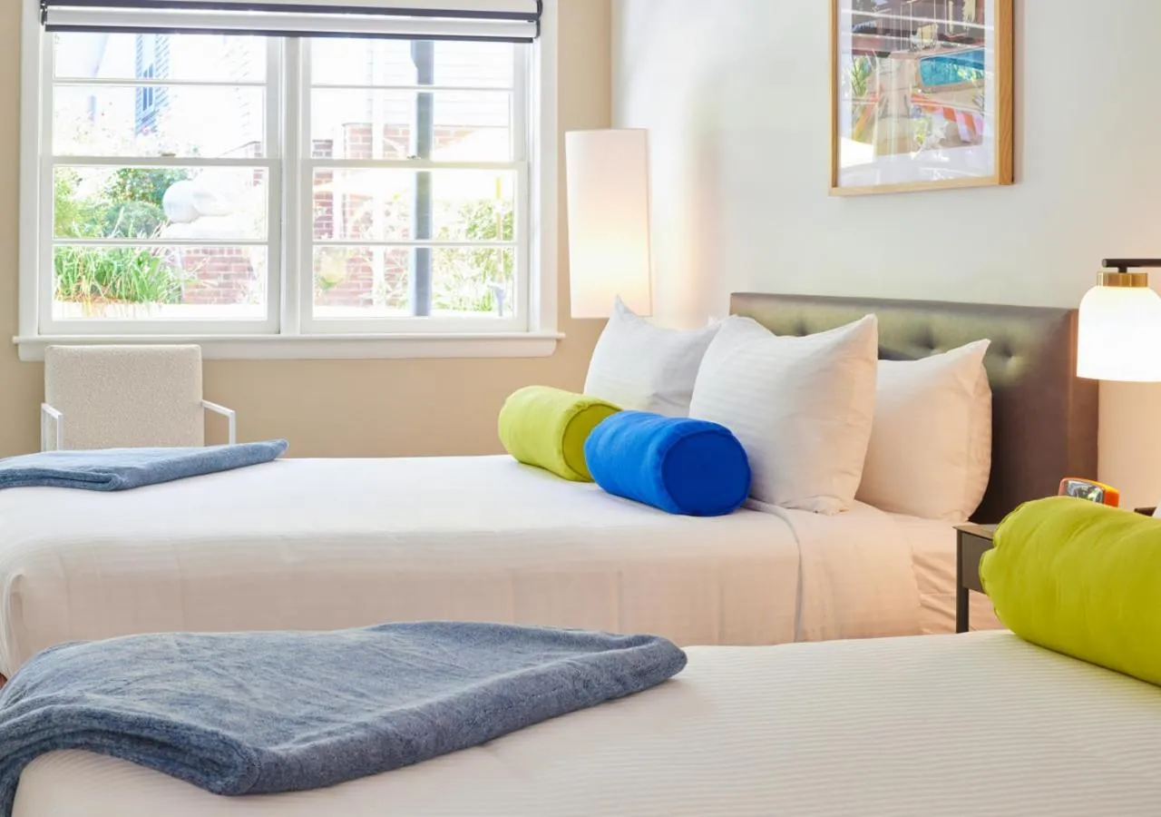 Bedroom, Bed in Little Mod Hotel at the University