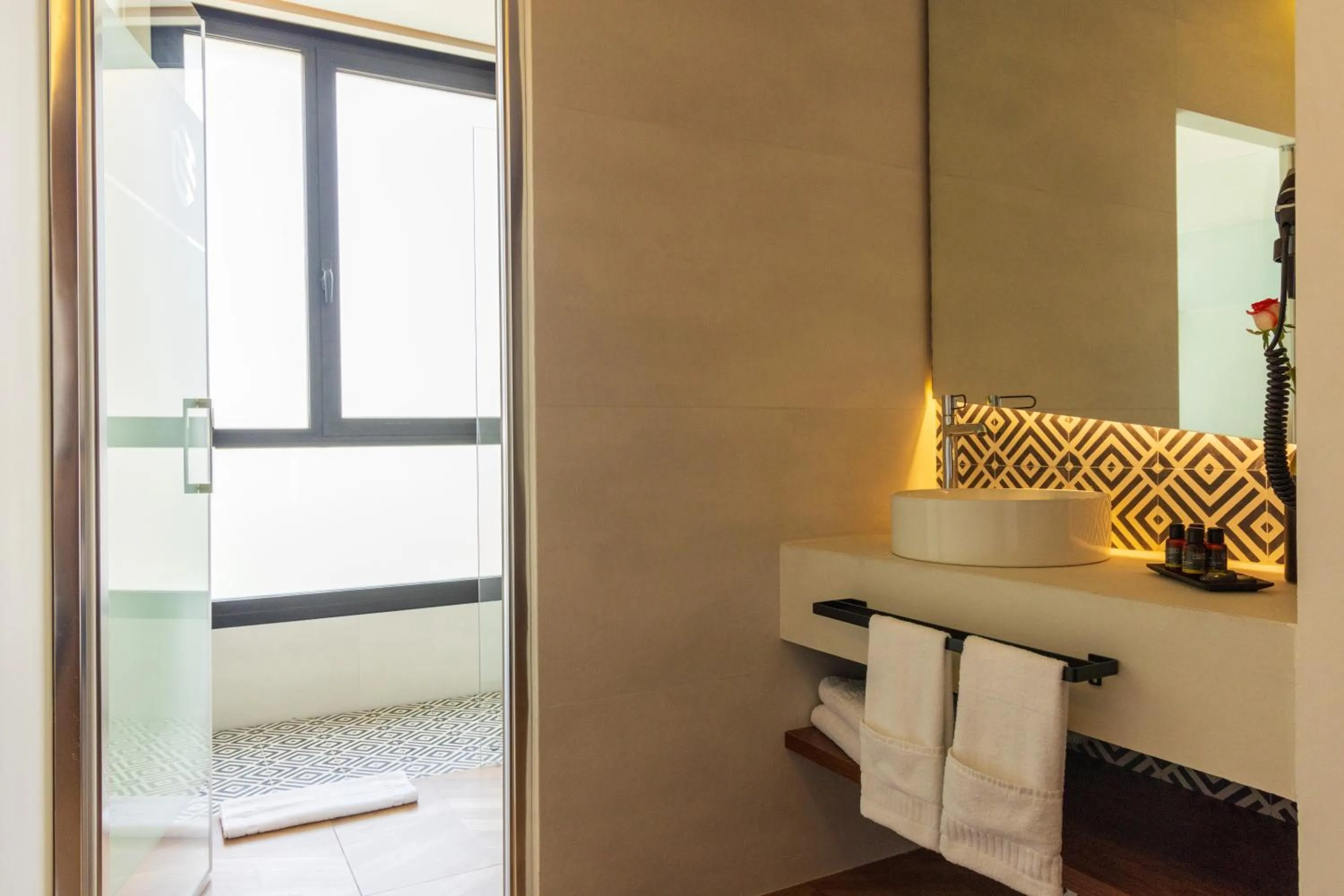 Bathroom in DIAGONAL HOTEL