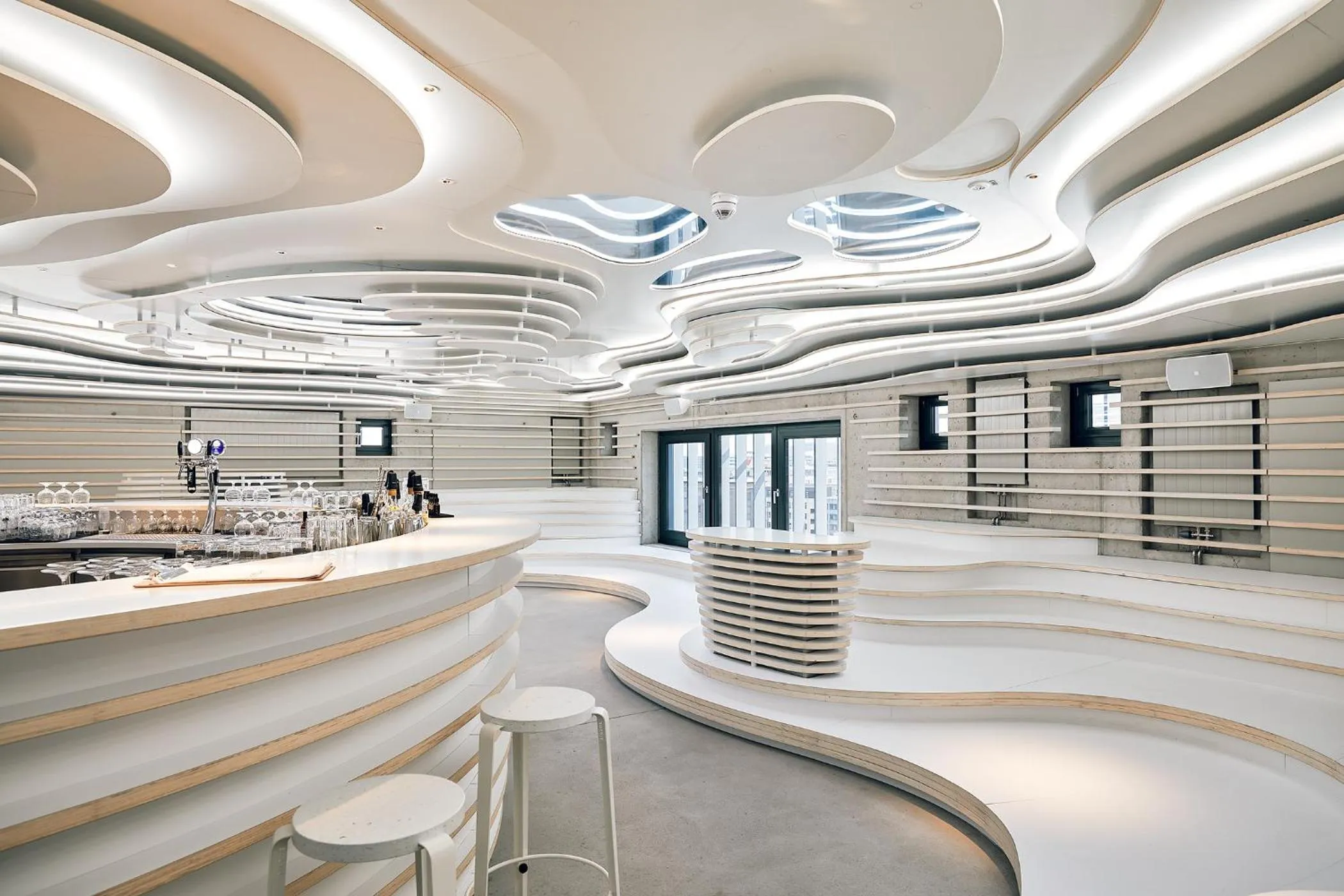 Lounge or bar in Villa Viva Hamburg - Neueröffnung Nov 2023