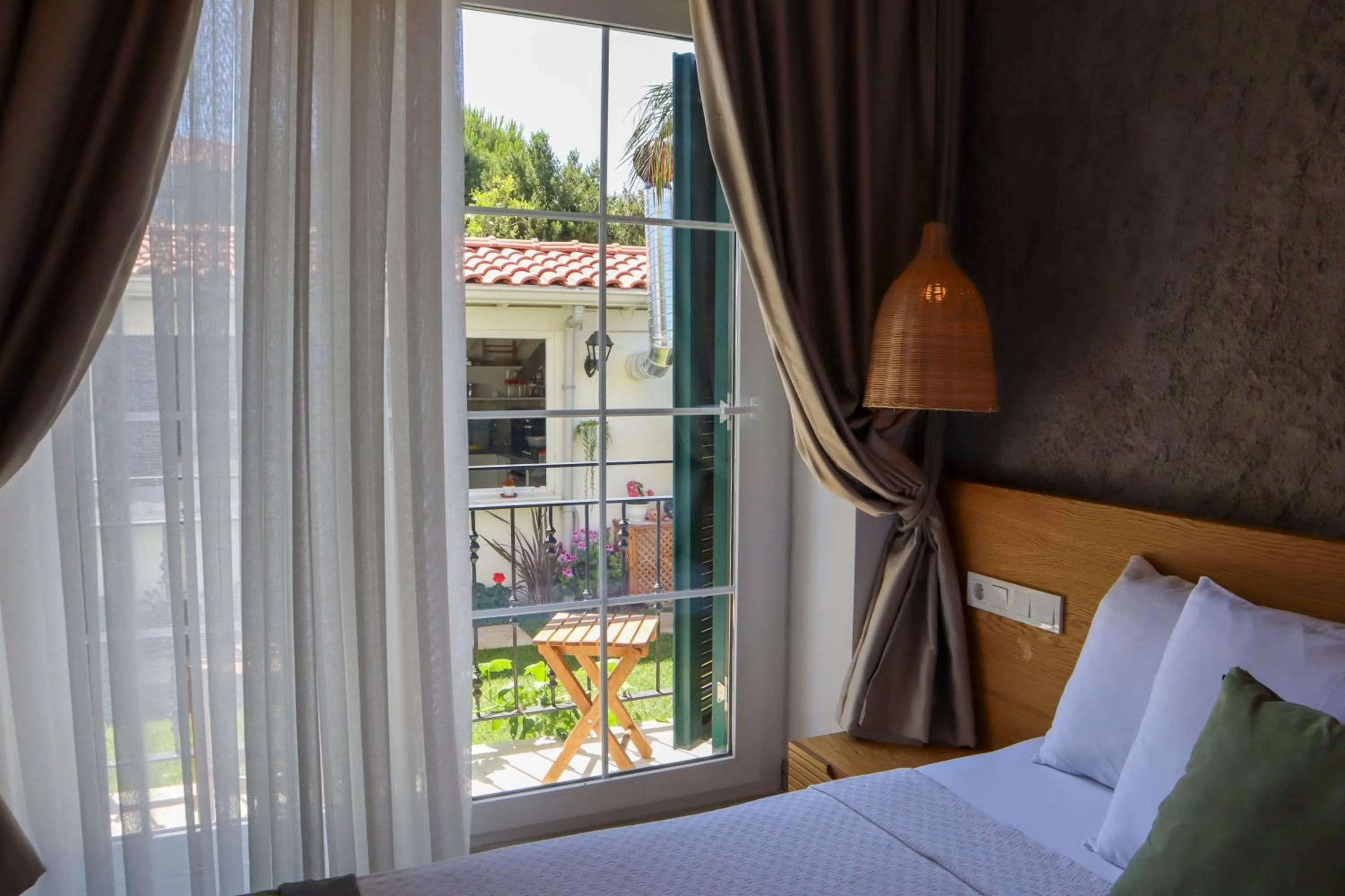 Garden, Bed in Müzeyyen Hanım Konağı Alaçatı