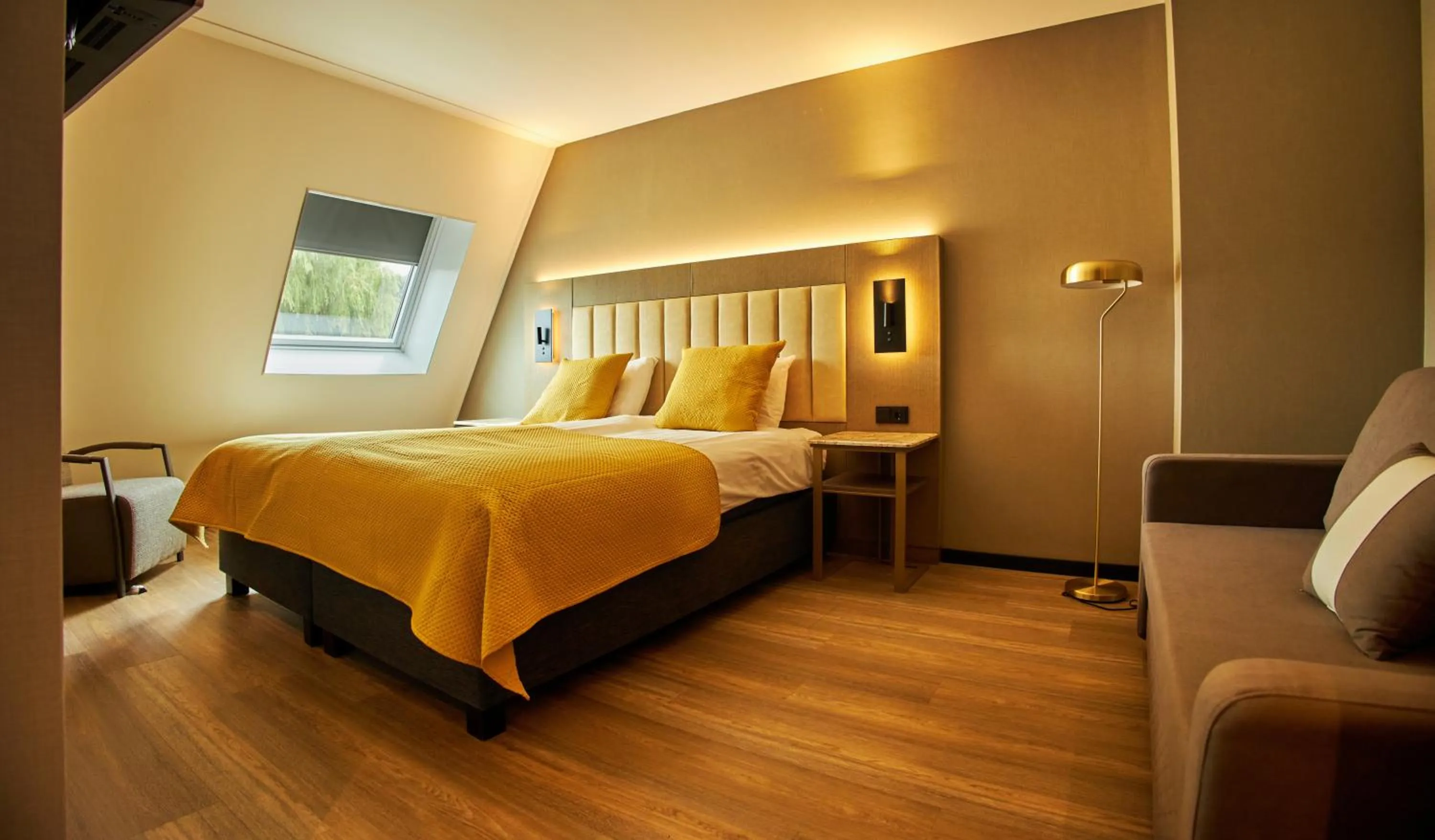 Bed in Hotel Hoogeveen