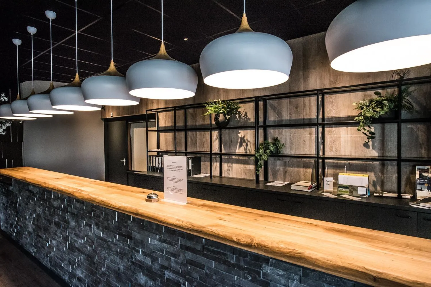 Lobby or reception in Hotel Hoogeveen