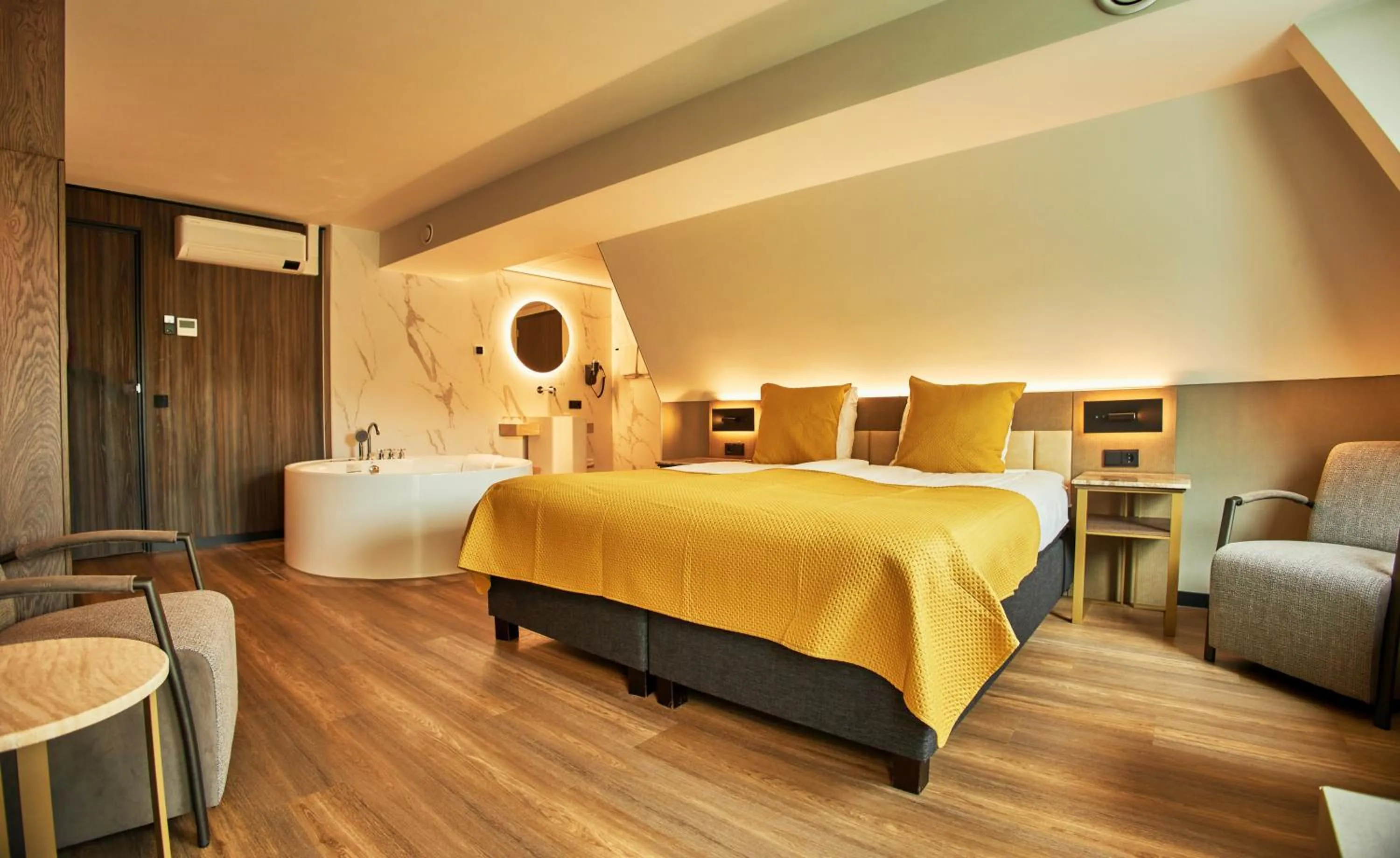 Bed in Hotel Hoogeveen