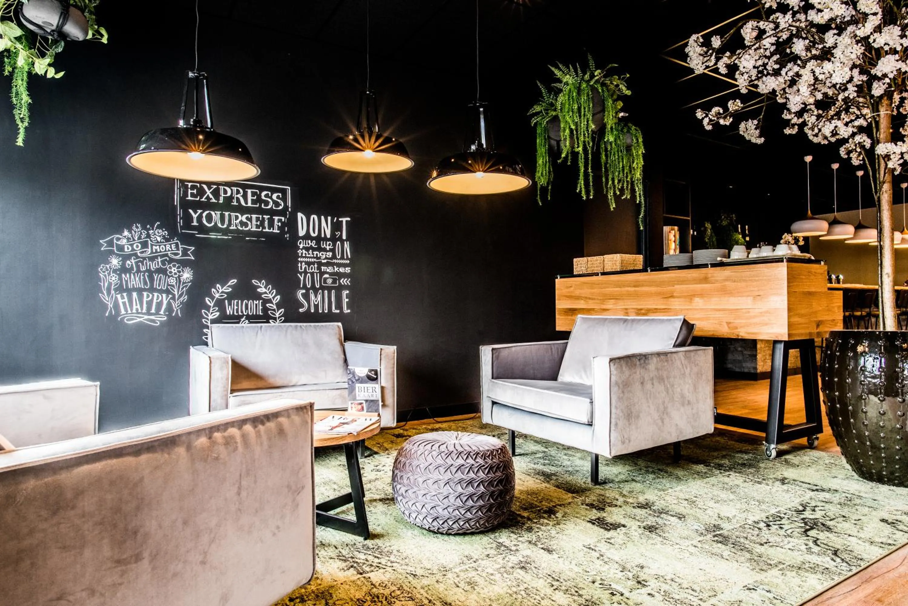 Lounge or bar in Hotel Hoogeveen