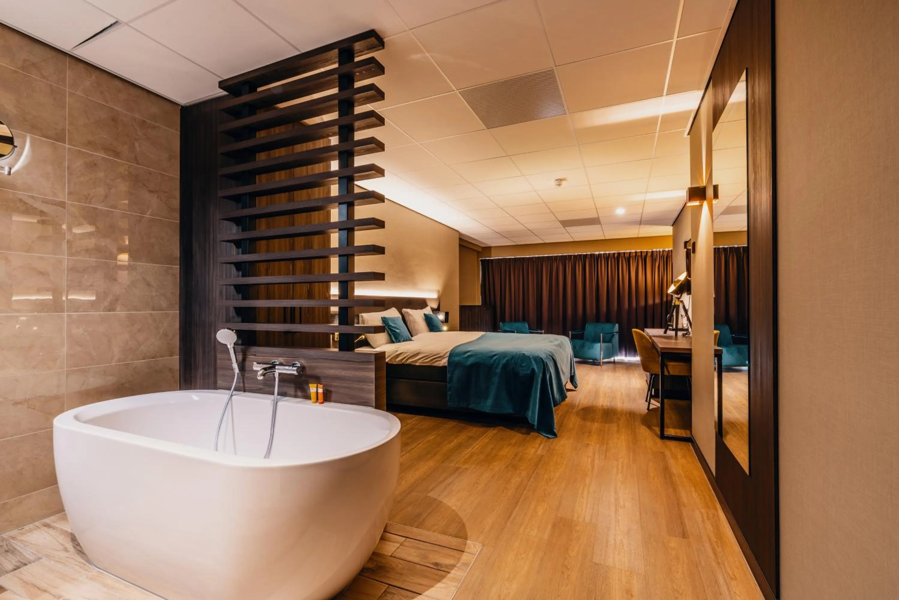 Photo of the whole room, Bed in Hotel Hoogeveen