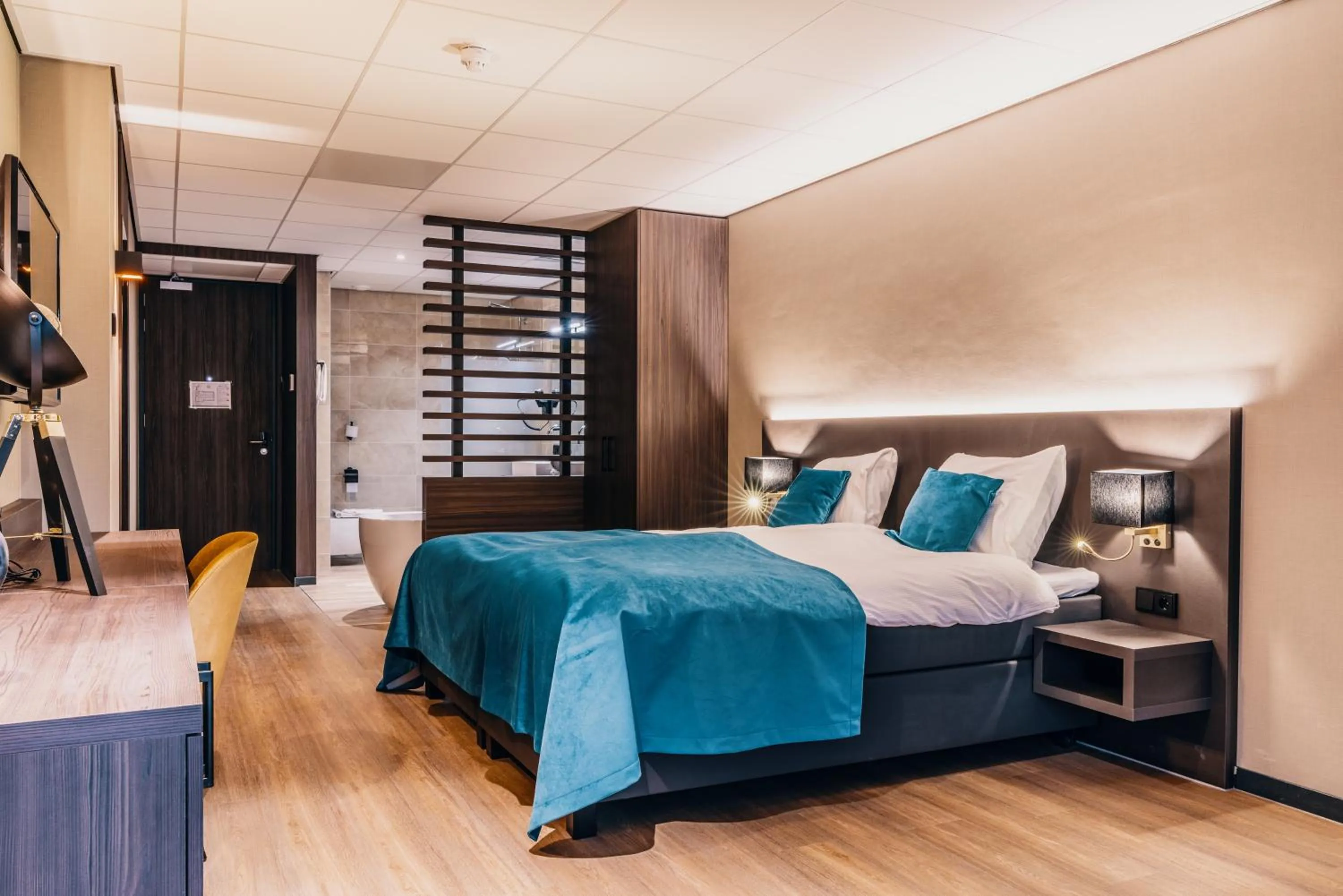 Bed in Hotel Hoogeveen