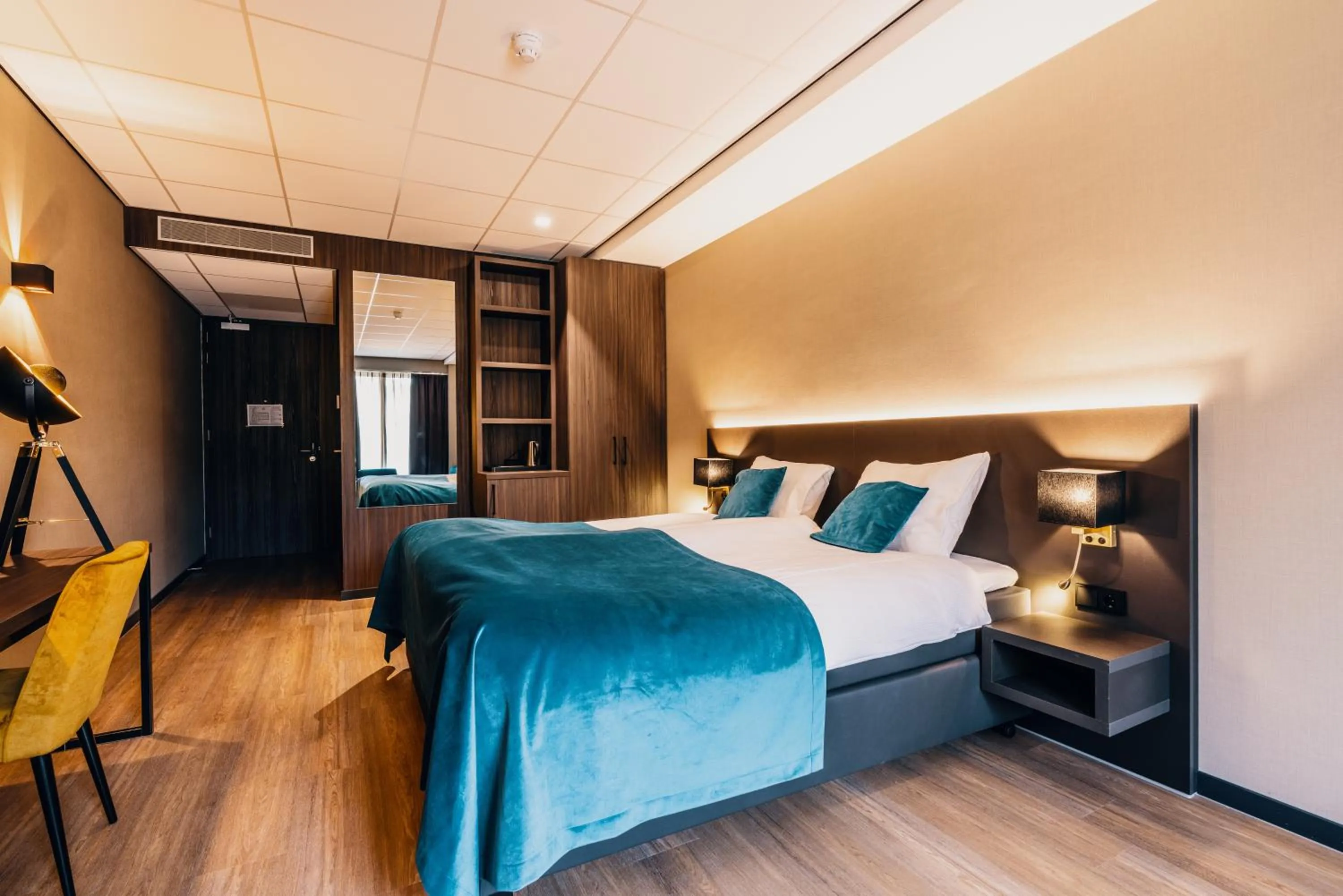 Bed in Hotel Hoogeveen